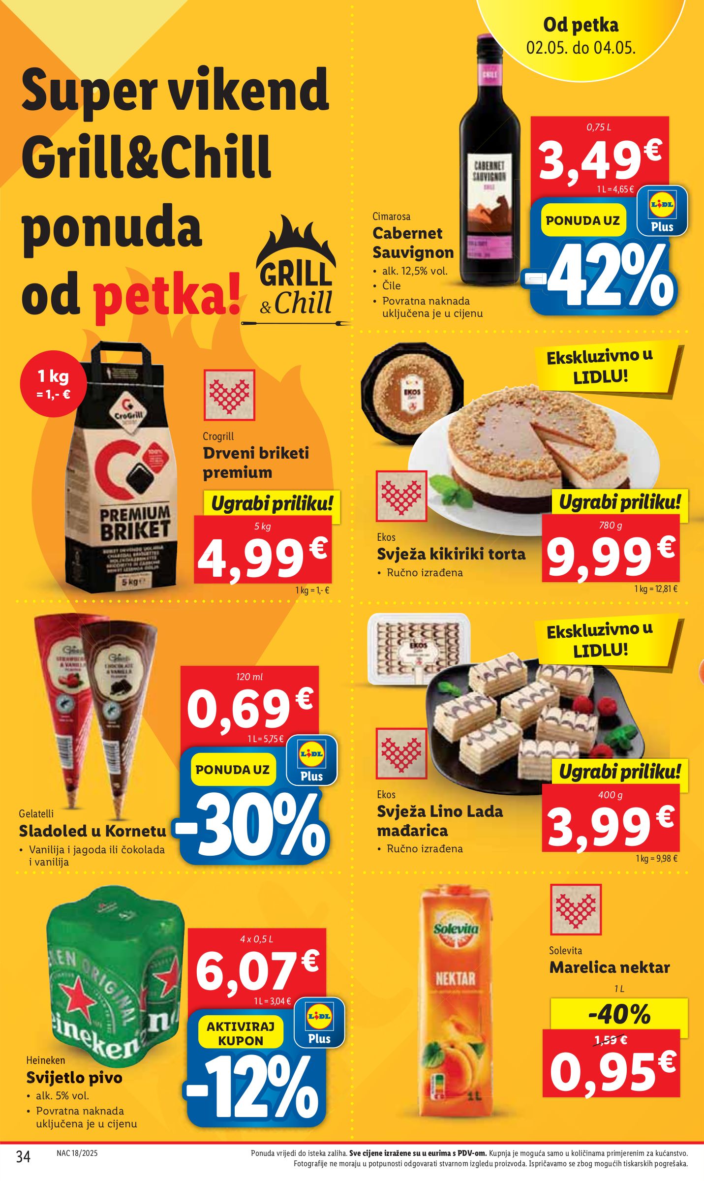 lidl - Lidl katalog vrijedi od 30.04. do 04.05. - page: 34 lidl - Lidl katalog vrijedi od 30.04. do 04.05. - page: 34