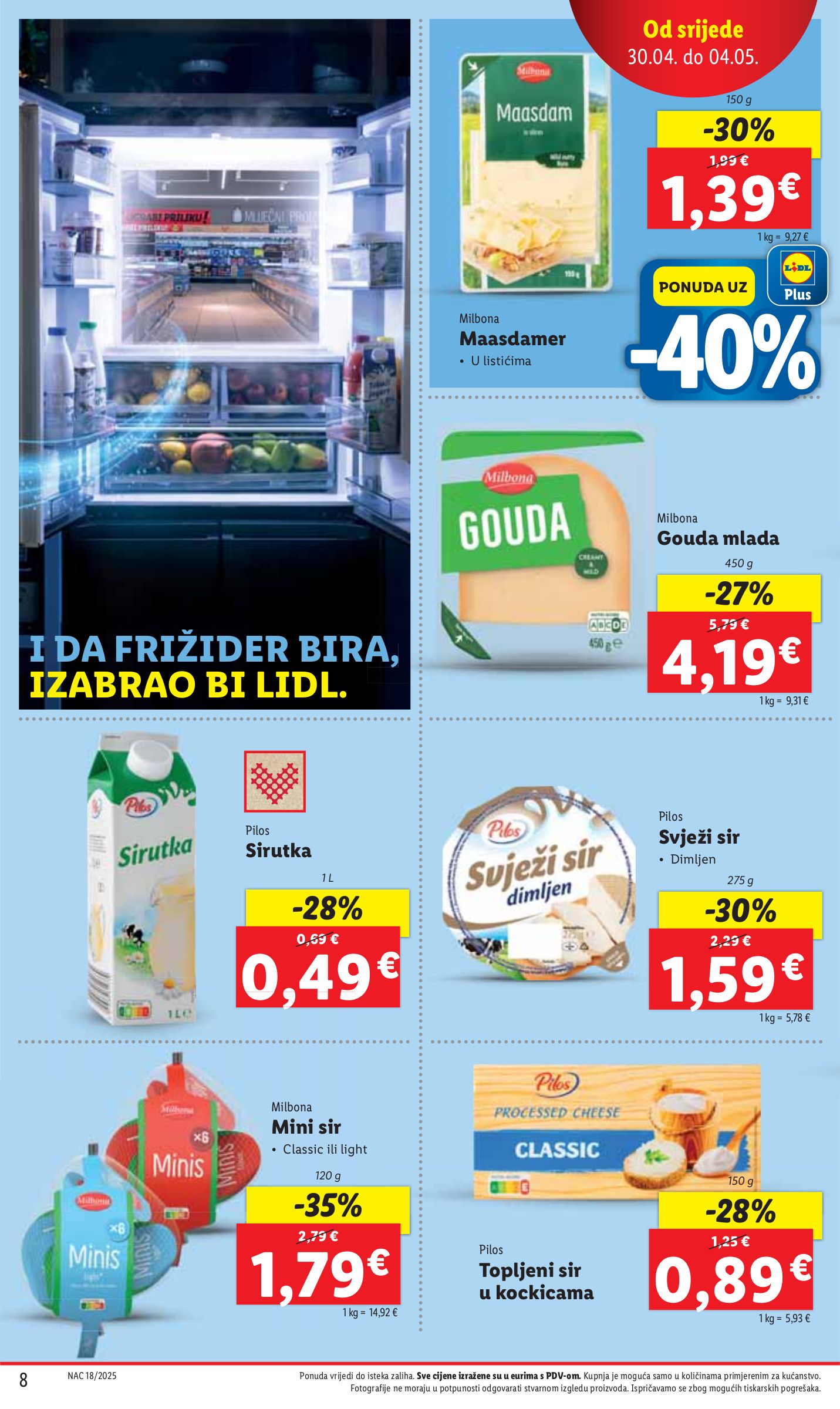 lidl - Lidl katalog vrijedi od 30.04. do 04.05. - page: 8 lidl - Lidl katalog vrijedi od 30.04. do 04.05. - page: 8