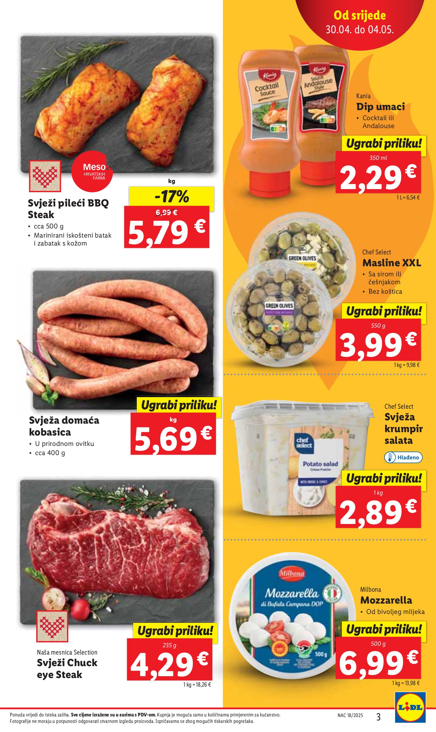 lidl - Lidl katalog vrijedi od 30.04. do 04.05. - page: 3 lidl - Lidl katalog vrijedi od 30.04. do 04.05. - page: 3
