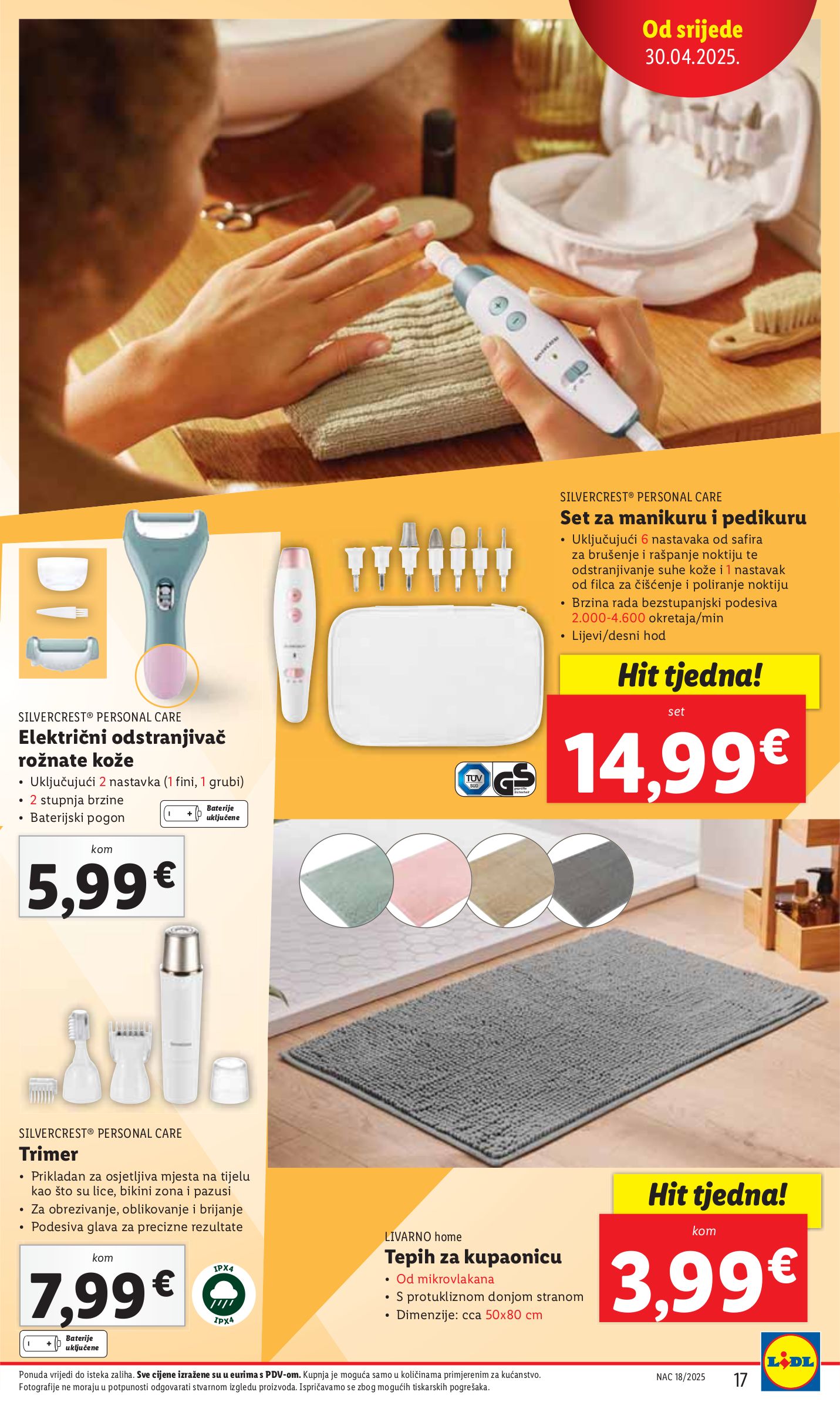lidl - Lidl katalog vrijedi od 30.04. do 04.05. - page: 17 lidl - Lidl katalog vrijedi od 30.04. do 04.05. - page: 17