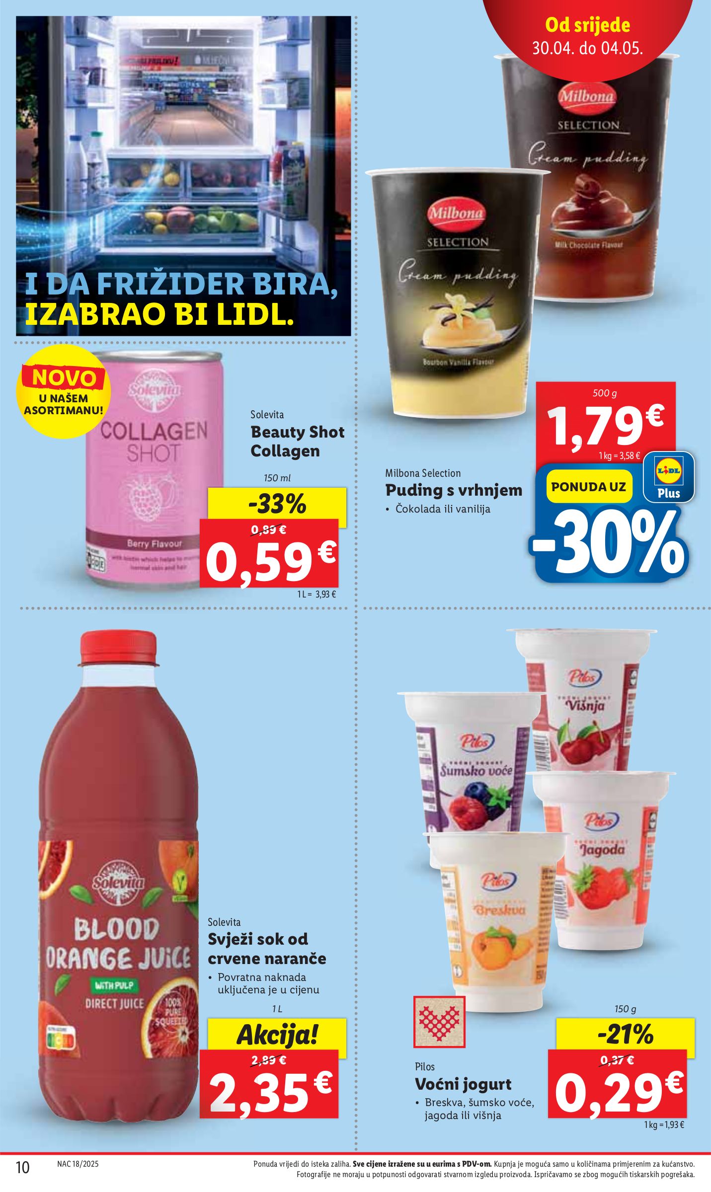 lidl - Lidl katalog vrijedi od 30.04. do 04.05. - page: 10 lidl - Lidl katalog vrijedi od 30.04. do 04.05. - page: 10