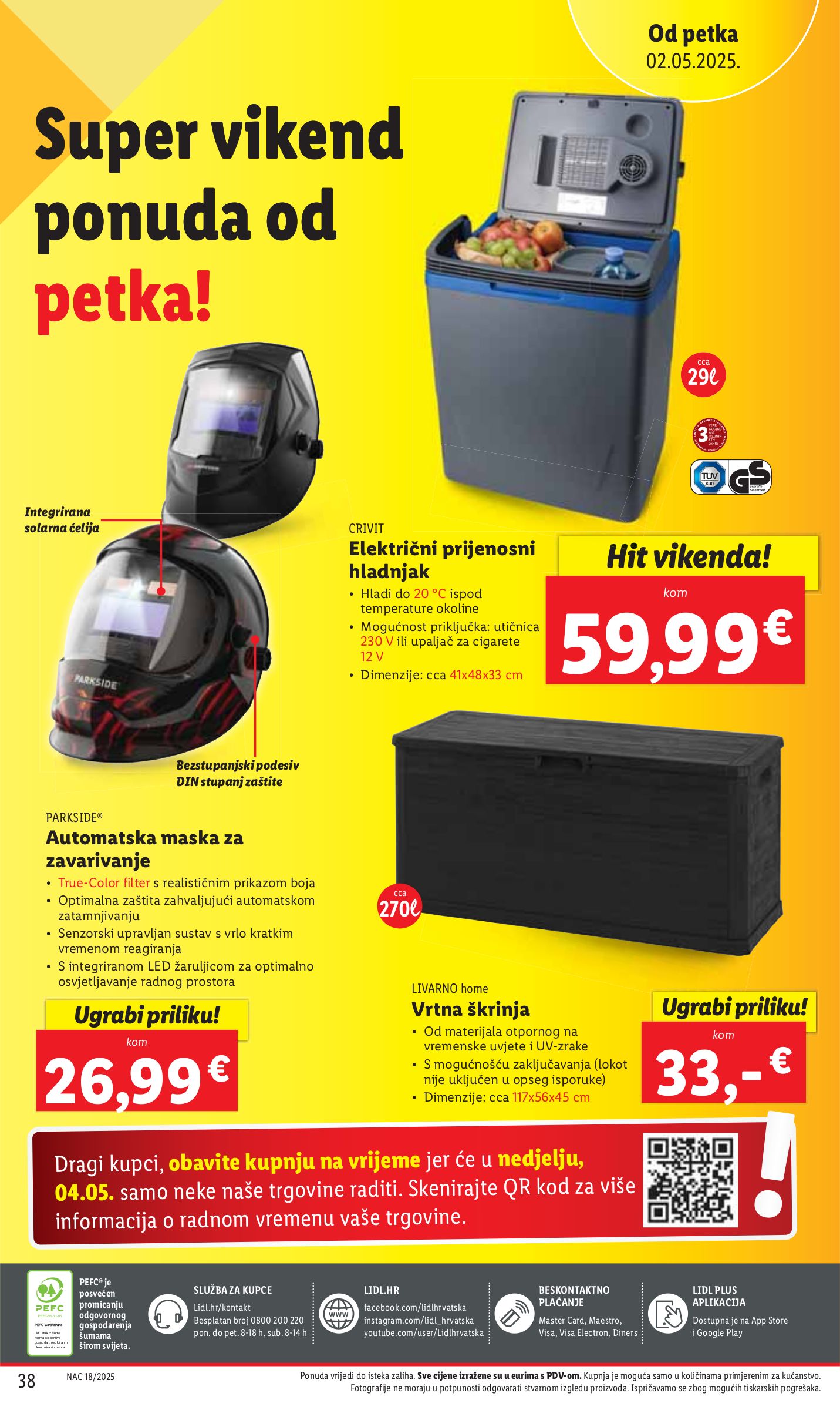 lidl - Lidl katalog vrijedi od 30.04. do 04.05. - page: 38 lidl - Lidl katalog vrijedi od 30.04. do 04.05. - page: 38