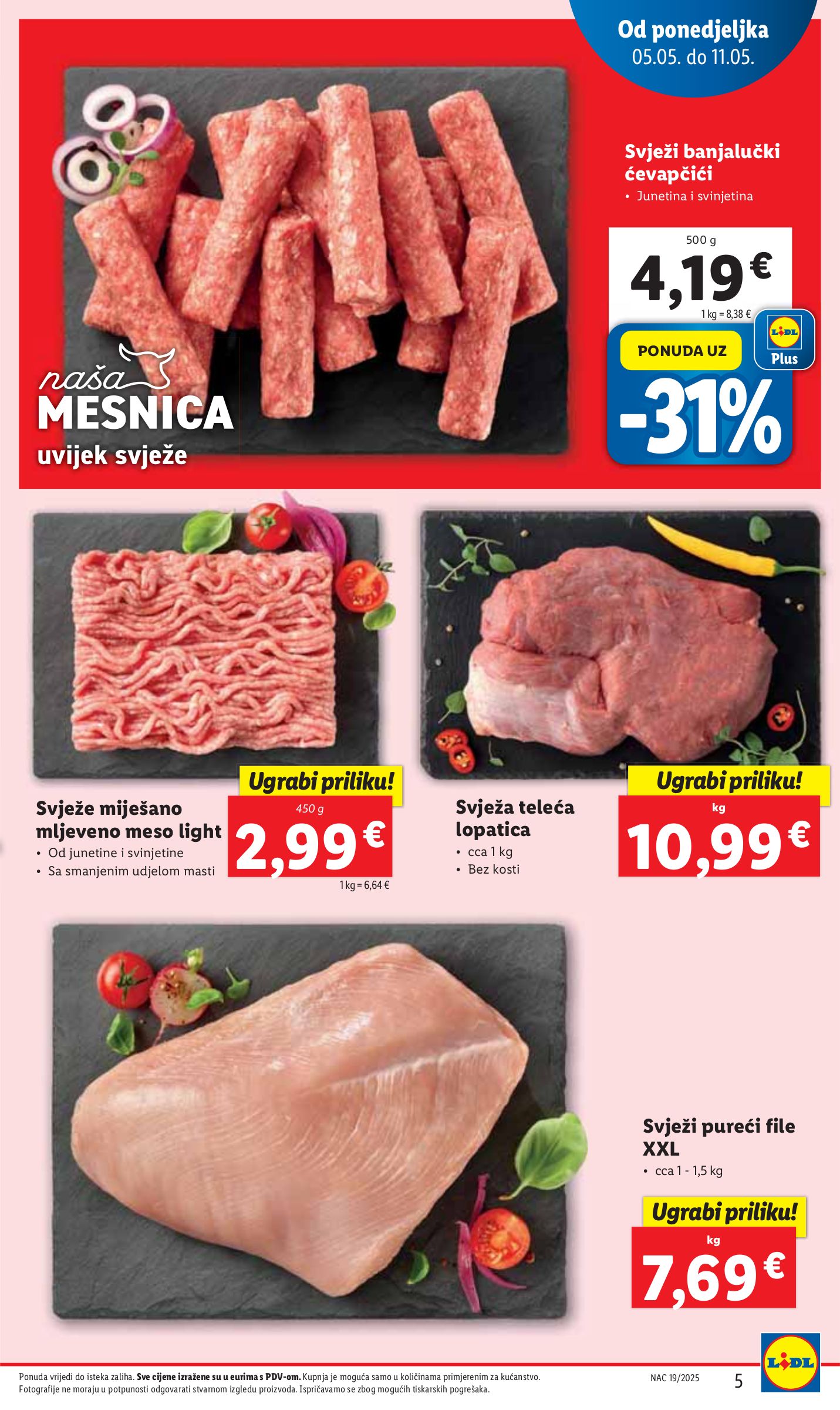 lidl - Lidl katalog vrijedi od 05.05. do 11.05. - page: 5 lidl - Lidl katalog vrijedi od 05.05. do 11.05. - page: 5