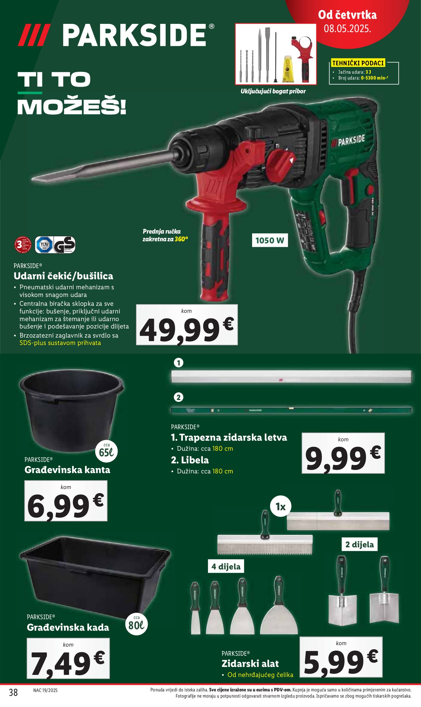 lidl - Lidl katalog vrijedi od 05.05. do 11.05. - page: 38 lidl - Lidl katalog vrijedi od 05.05. do 11.05. - page: 38