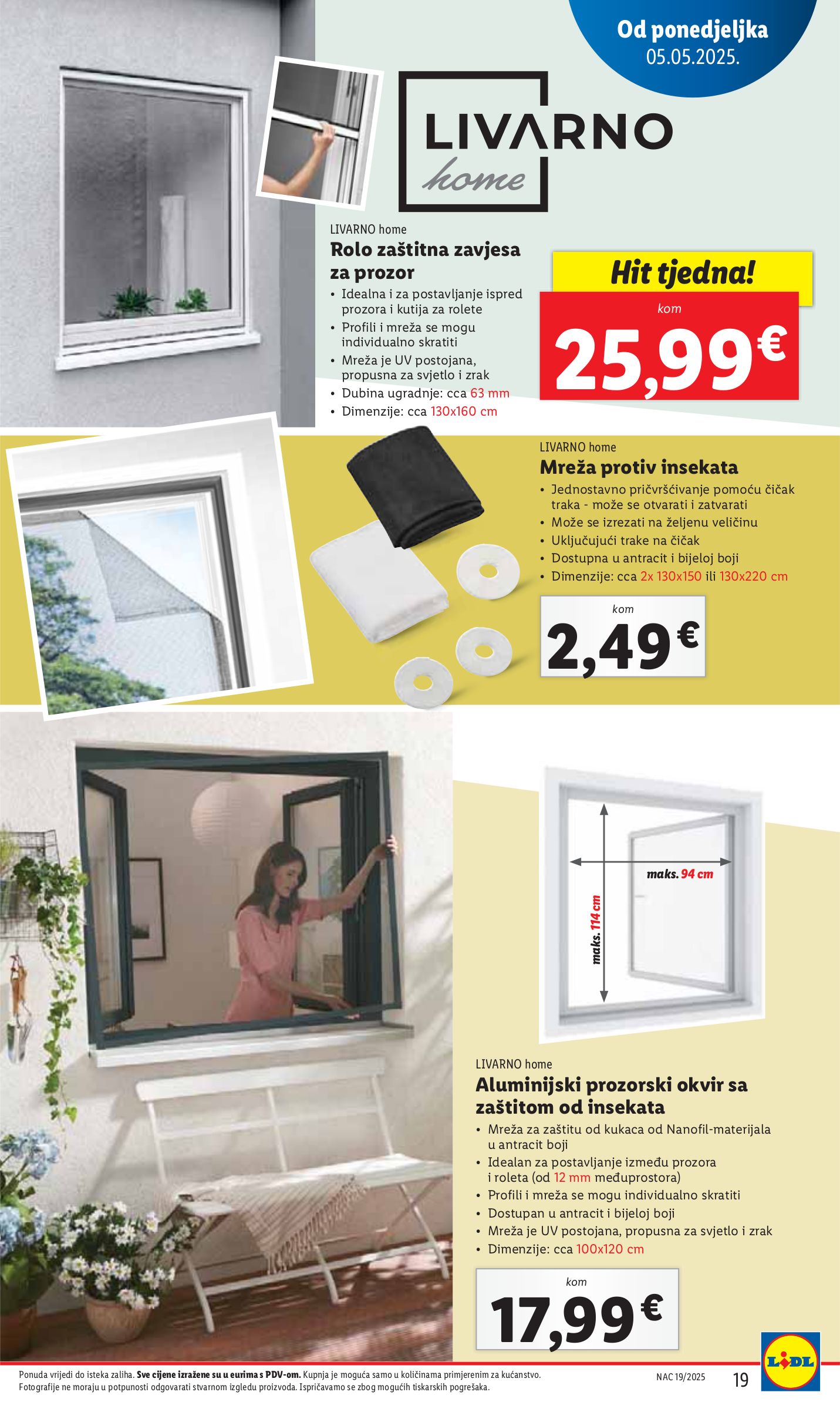 lidl - Lidl katalog vrijedi od 05.05. do 11.05. - page: 19 lidl - Lidl katalog vrijedi od 05.05. do 11.05. - page: 19
