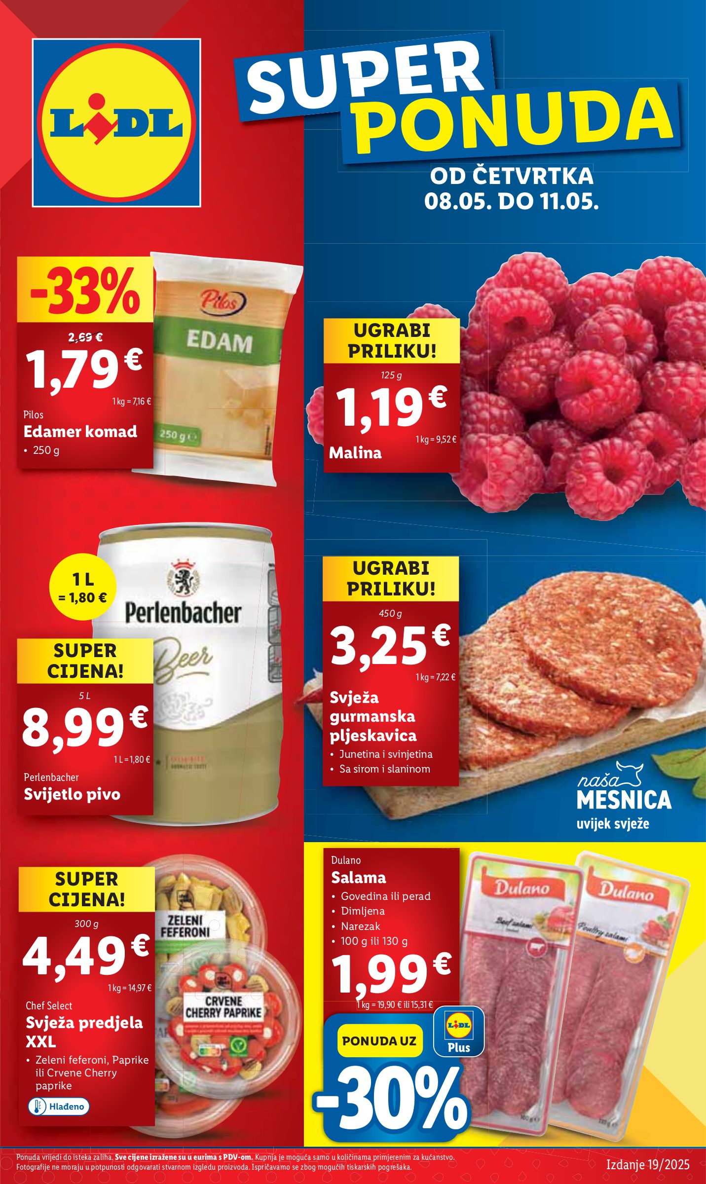 lidl - Prelistajte ovaj Lidl katalog, vrijedi od 08.05. do 11.05.
