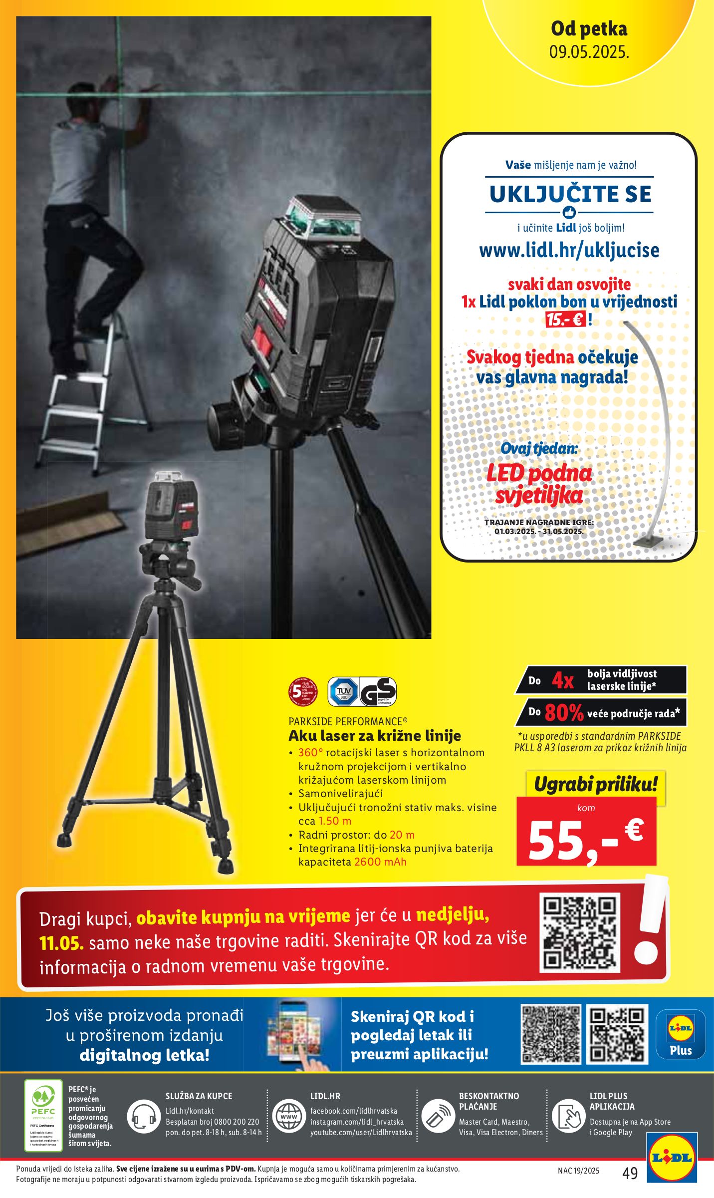 lidl - Prelistajte ovaj Lidl katalog, vrijedi od 08.05. do 11.05. - page: 49 lidl - Prelistajte ovaj Lidl katalog, vrijedi od 08.05. do 11.05. - page: 49