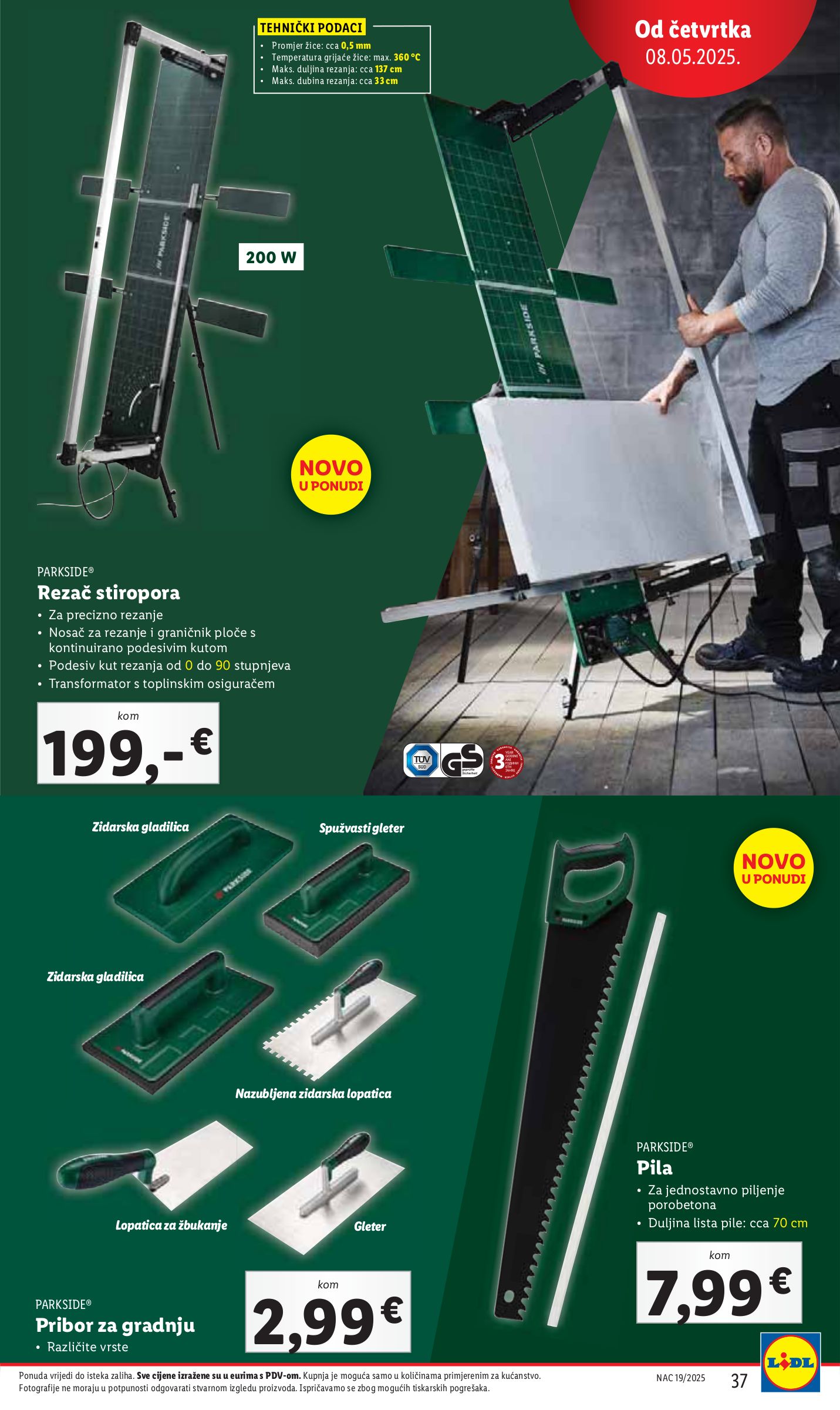 lidl - Prelistajte ovaj Lidl katalog, vrijedi od 08.05. do 11.05. - page: 37 lidl - Prelistajte ovaj Lidl katalog, vrijedi od 08.05. do 11.05. - page: 37
