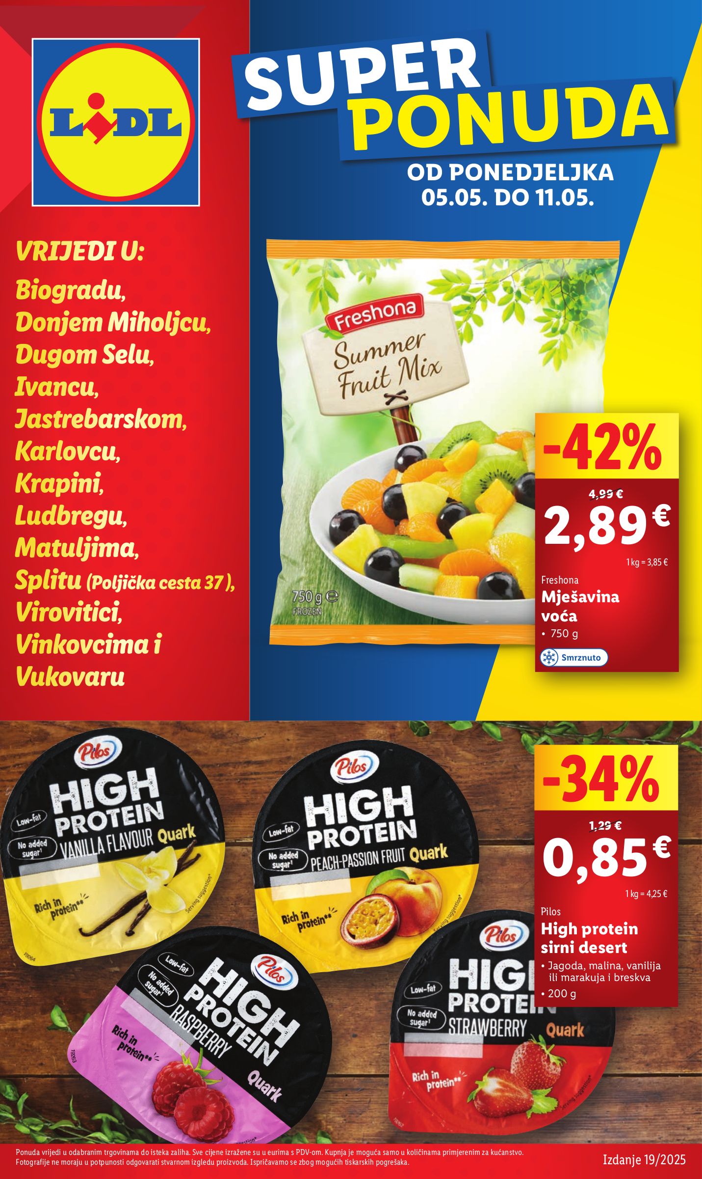 lidl - Prelistajte ovaj Lidl - Super ponuda katalog, vrijedi od 05.05. do 11.05.
