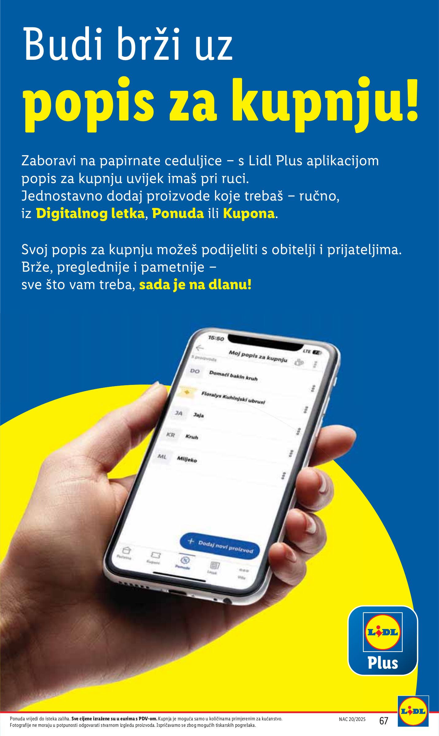 lidl - Prelistajte ovaj Lidl katalog, vrijedi od 12.05. do 18.05. - page: 67 lidl - Prelistajte ovaj Lidl katalog, vrijedi od 12.05. do 18.05. - page: 67