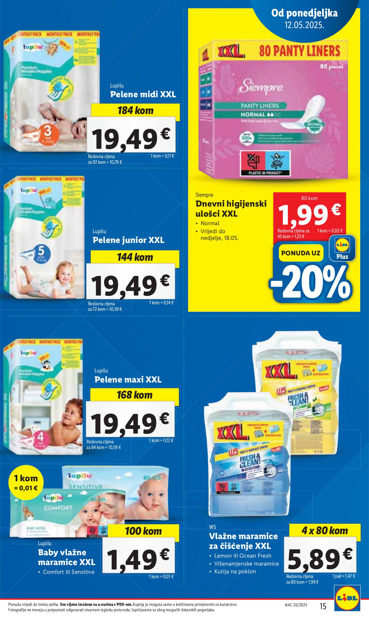 lidl - Prelistajte ovaj Lidl katalog, vrijedi od 12.05. do 18.05. - page: 15 lidl - Prelistajte ovaj Lidl katalog, vrijedi od 12.05. do 18.05. - page: 15