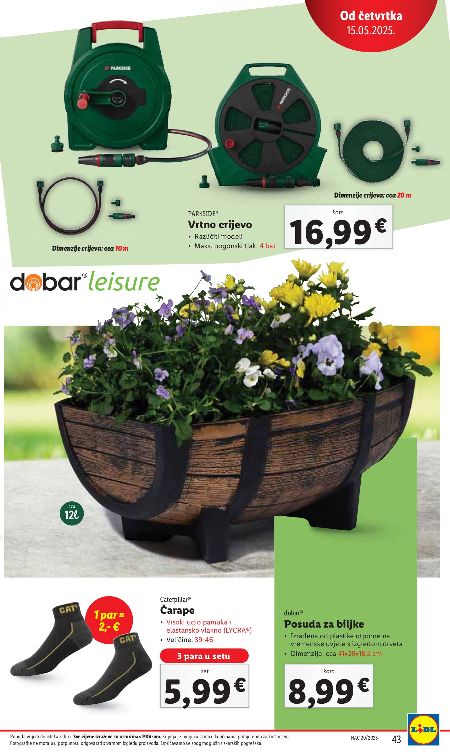 lidl - Prelistajte ovaj Lidl katalog, vrijedi od 12.05. do 18.05. - page: 43 lidl - Prelistajte ovaj Lidl katalog, vrijedi od 12.05. do 18.05. - page: 43