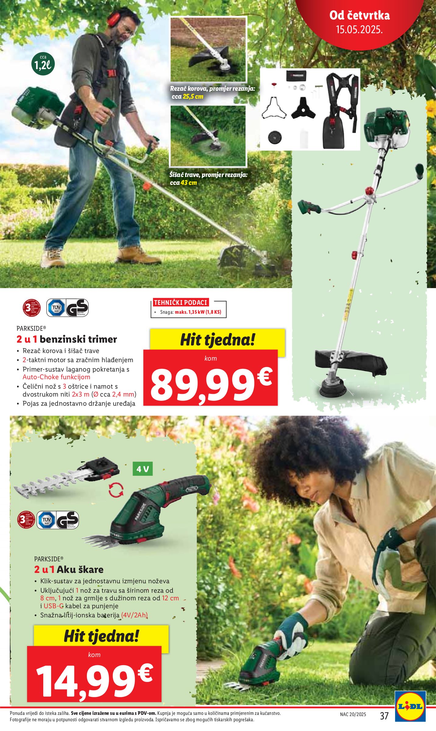 lidl - Prelistajte ovaj Lidl katalog, vrijedi od 12.05. do 18.05. - page: 37 lidl - Prelistajte ovaj Lidl katalog, vrijedi od 12.05. do 18.05. - page: 37