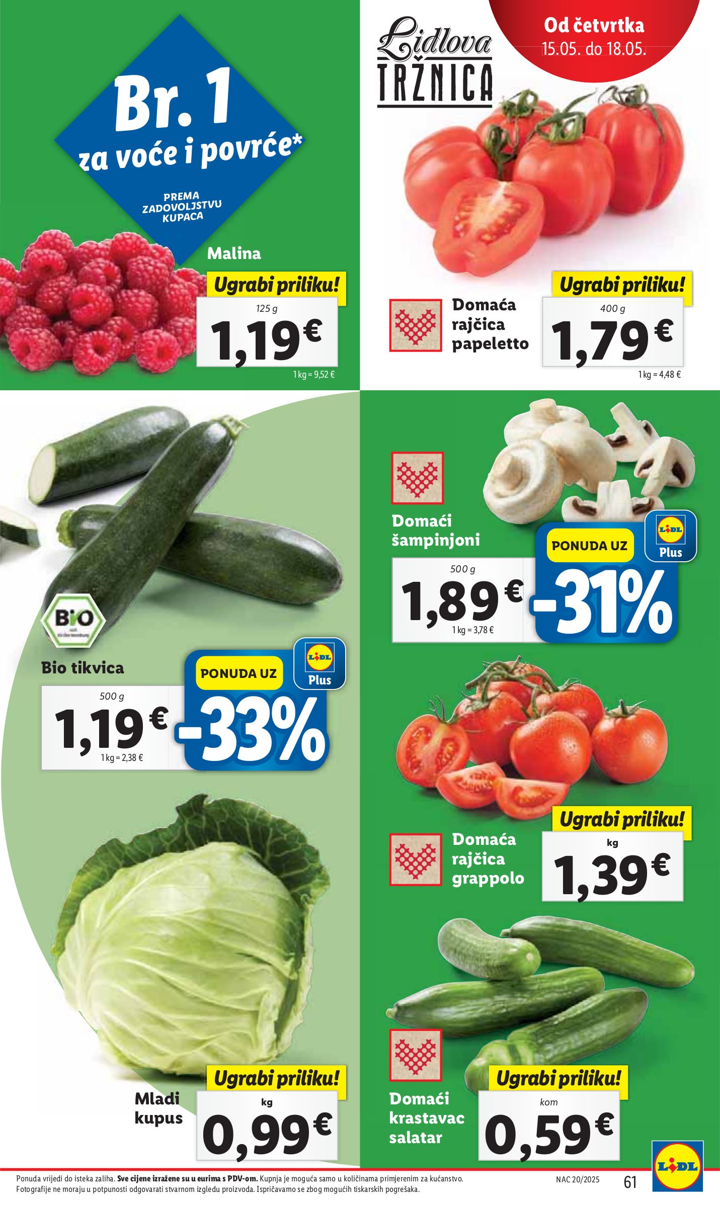 lidl - Prelistajte ovaj Lidl katalog, vrijedi od 12.05. do 18.05. - page: 61 lidl - Prelistajte ovaj Lidl katalog, vrijedi od 12.05. do 18.05. - page: 61