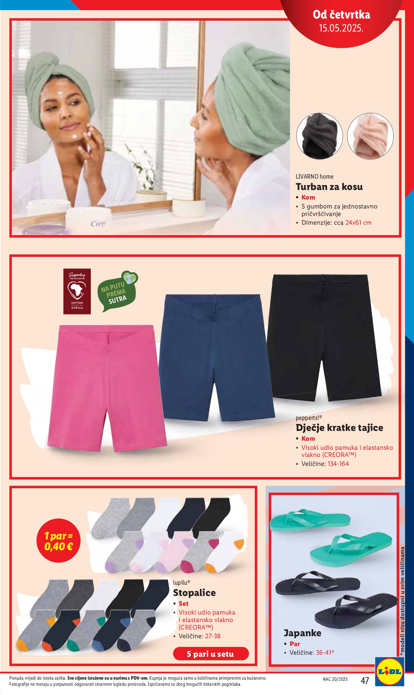 lidl - Prelistajte ovaj Lidl katalog, vrijedi od 12.05. do 18.05. - page: 47 lidl - Prelistajte ovaj Lidl katalog, vrijedi od 12.05. do 18.05. - page: 47