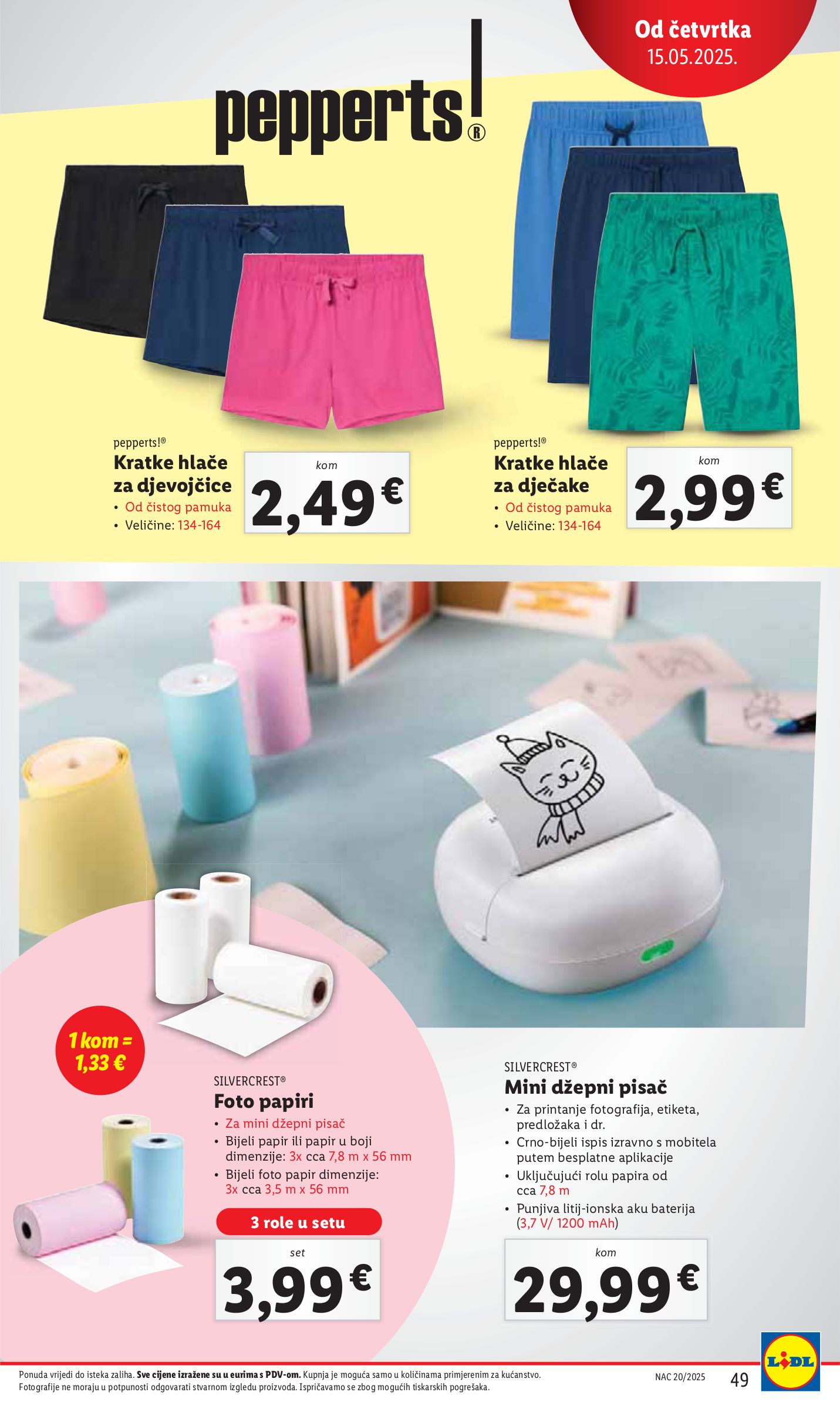 lidl - Prelistajte ovaj Lidl katalog, vrijedi od 12.05. do 18.05. - page: 49 lidl - Prelistajte ovaj Lidl katalog, vrijedi od 12.05. do 18.05. - page: 49