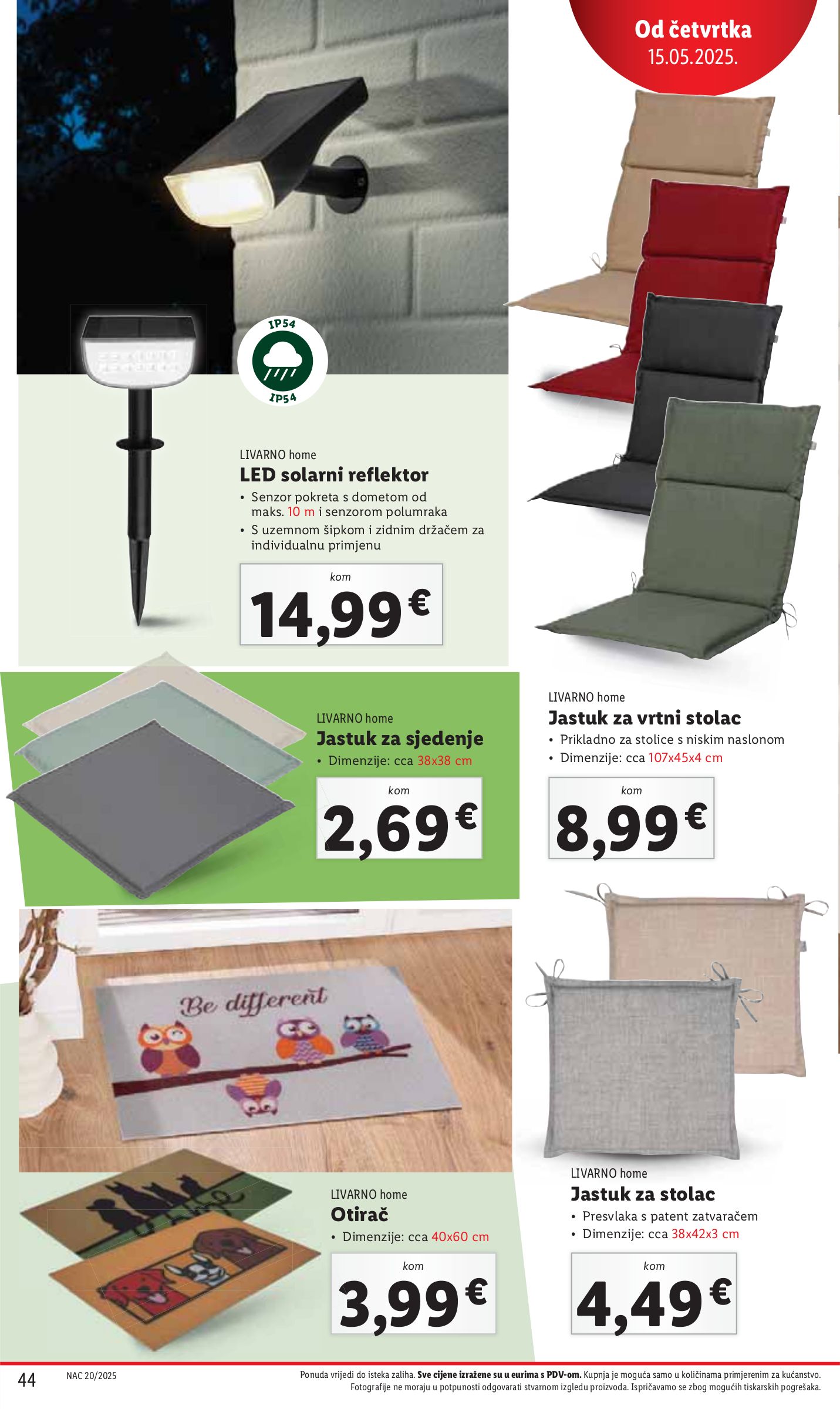 lidl - Prelistajte ovaj Lidl katalog, vrijedi od 12.05. do 18.05. - page: 44 lidl - Prelistajte ovaj Lidl katalog, vrijedi od 12.05. do 18.05. - page: 44