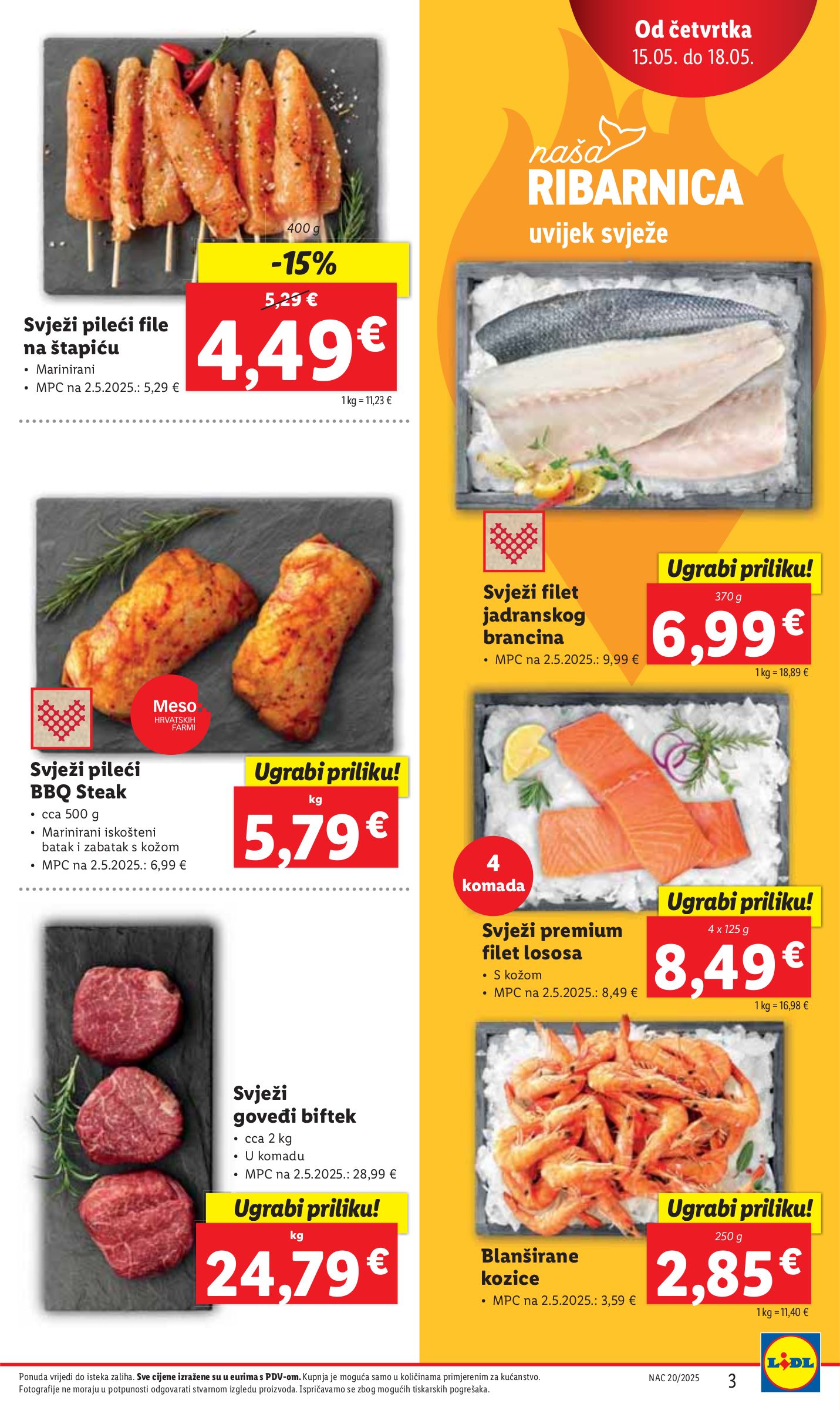 lidl - Prelistajte ovaj Lidl katalog, vrijedi od 15.05. do 18.05. - page: 3 lidl - Prelistajte ovaj Lidl katalog, vrijedi od 15.05. do 18.05. - page: 3