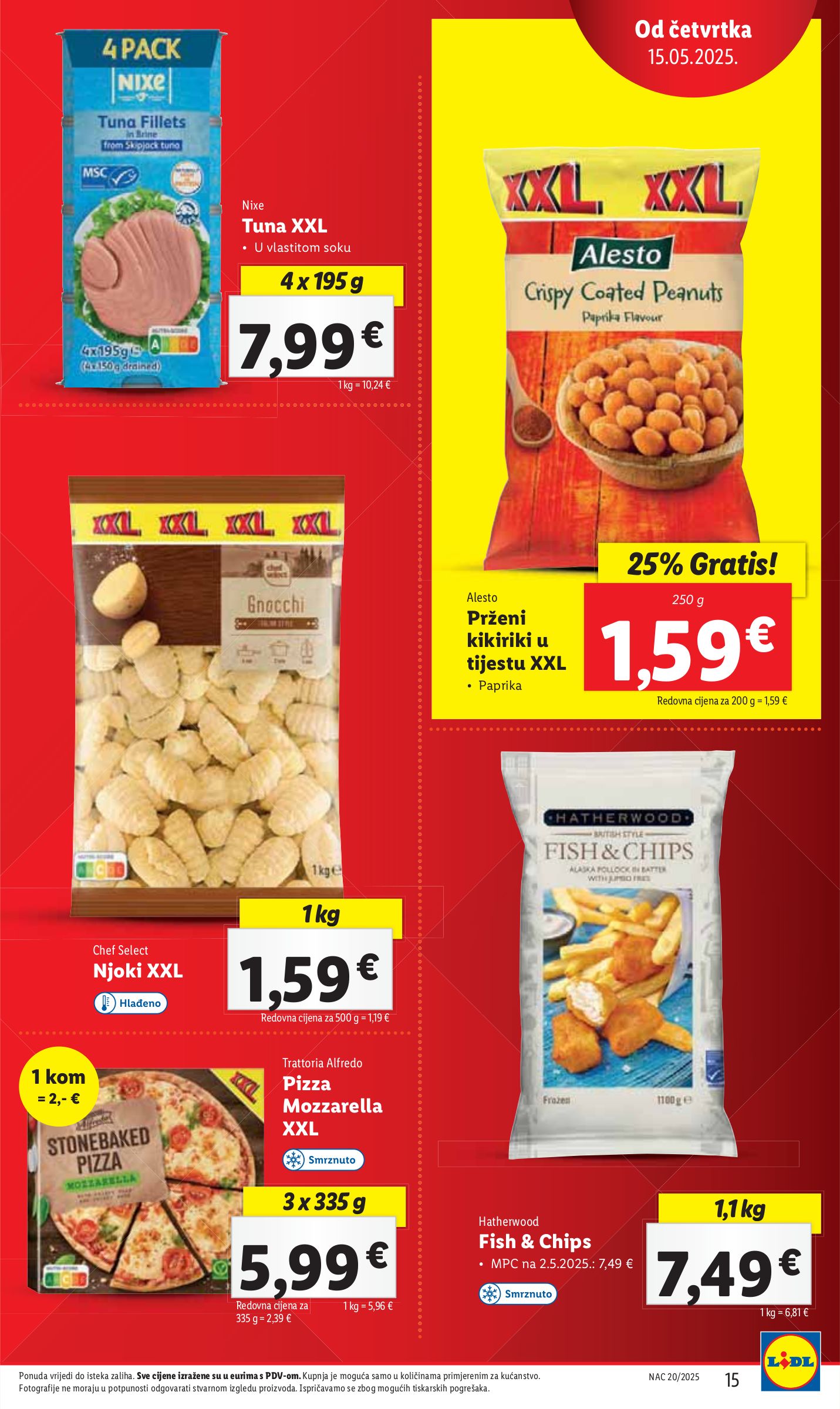 lidl - Prelistajte ovaj Lidl katalog, vrijedi od 15.05. do 18.05. - page: 15 lidl - Prelistajte ovaj Lidl katalog, vrijedi od 15.05. do 18.05. - page: 15