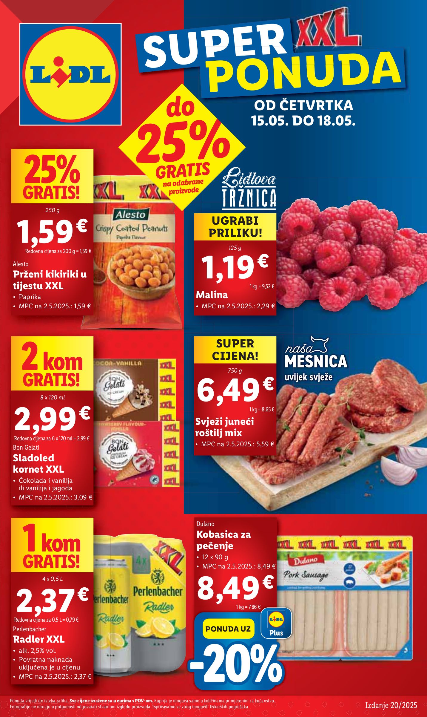 lidl - Prelistajte ovaj Lidl katalog, vrijedi od 15.05. do 18.05.