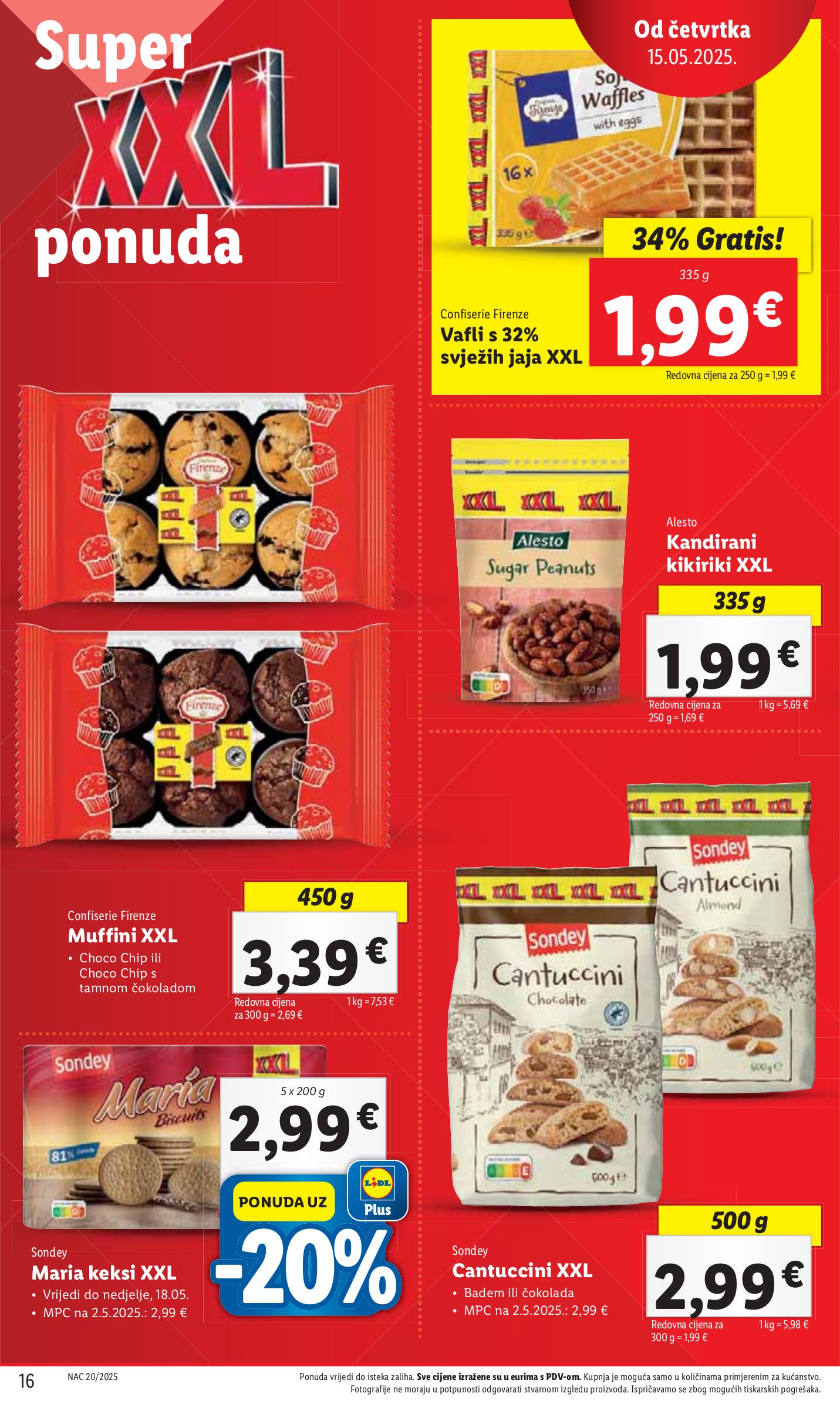 lidl - Prelistajte ovaj Lidl katalog, vrijedi od 15.05. do 18.05. - page: 16 lidl - Prelistajte ovaj Lidl katalog, vrijedi od 15.05. do 18.05. - page: 16