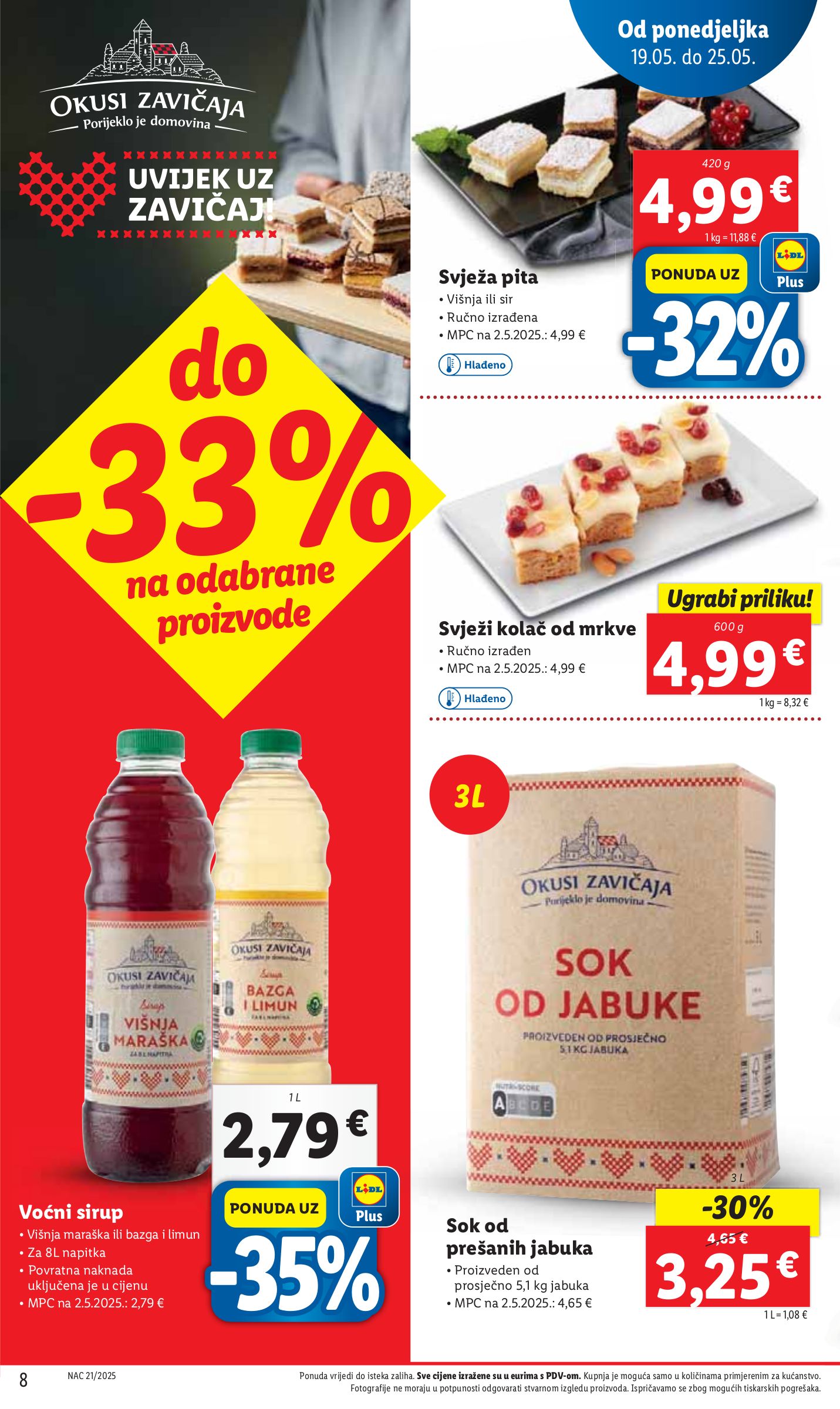 lidl - Prelistajte ovaj Lidl katalog, vrijedi od 19.05. do 25.05. - page: 8 lidl - Prelistajte ovaj Lidl katalog, vrijedi od 19.05. do 25.05. - page: 8