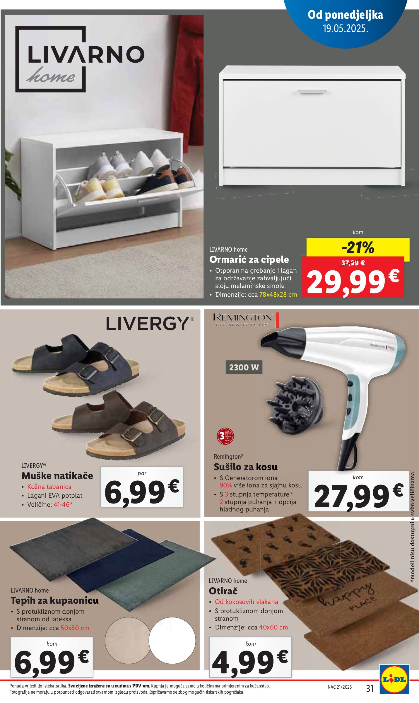 lidl - Prelistajte ovaj Lidl katalog, vrijedi od 19.05. do 25.05. - page: 31 lidl - Prelistajte ovaj Lidl katalog, vrijedi od 19.05. do 25.05. - page: 31
