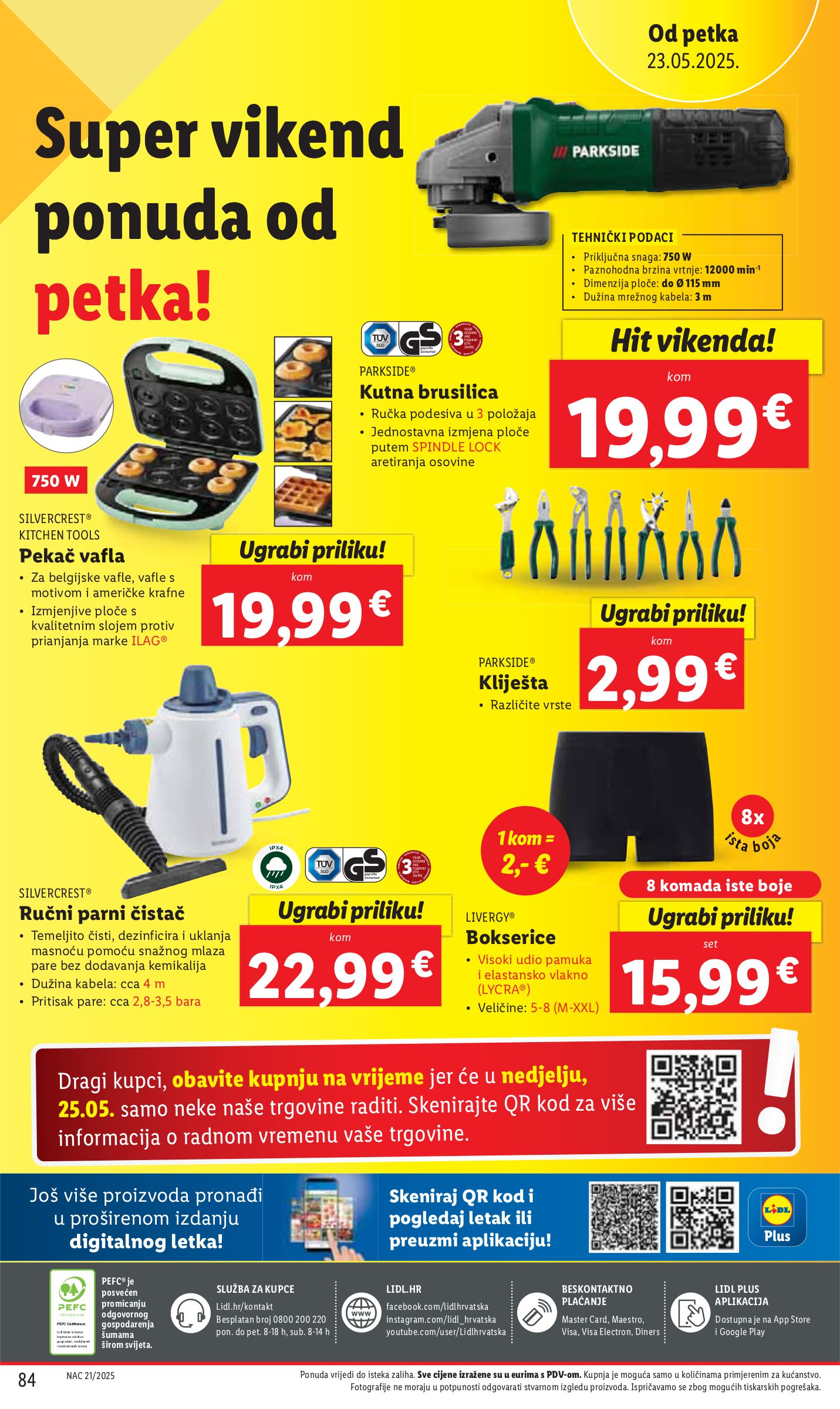 lidl - Prelistajte ovaj Lidl katalog, vrijedi od 19.05. do 25.05. - page: 84 lidl - Prelistajte ovaj Lidl katalog, vrijedi od 19.05. do 25.05. - page: 84