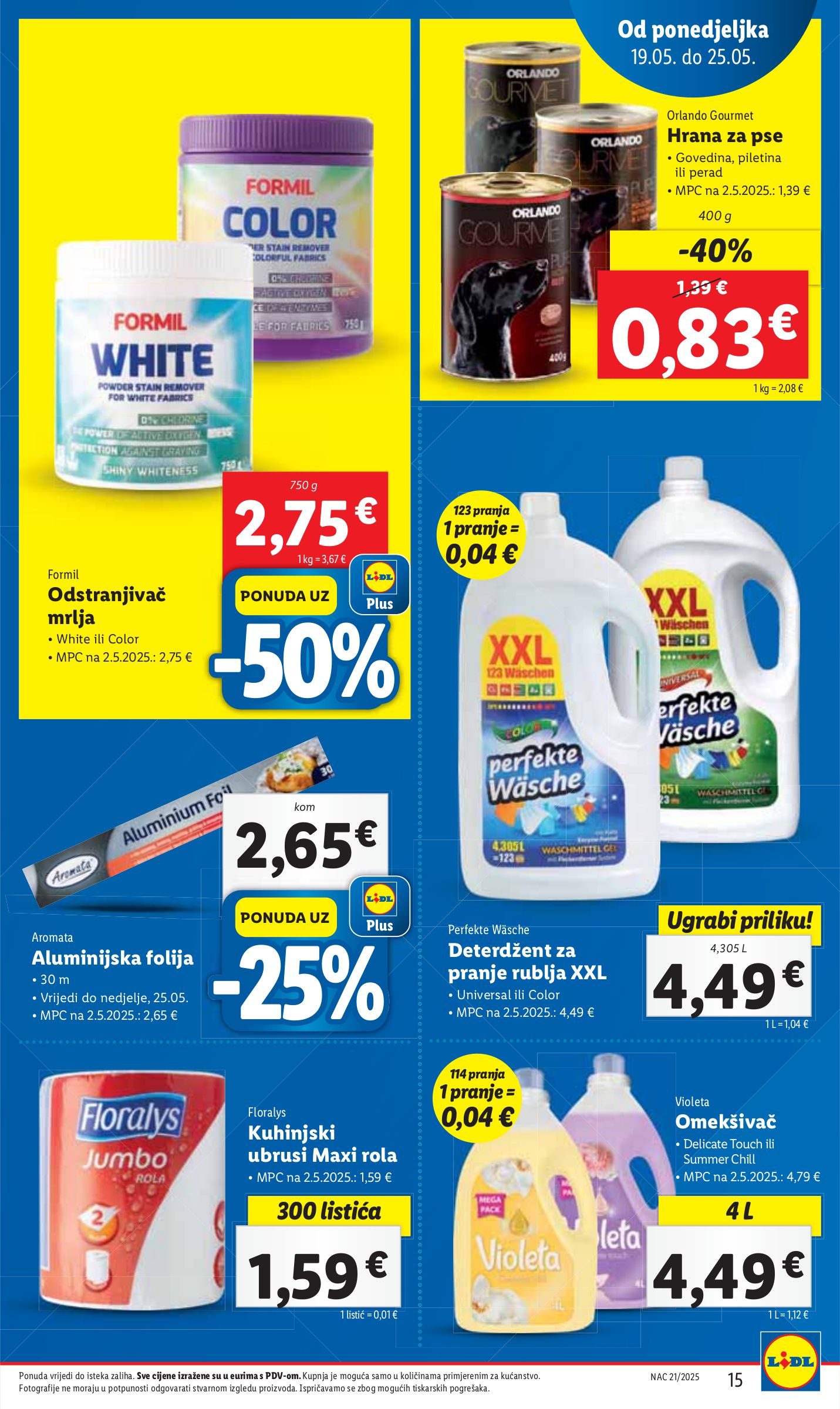 lidl - Prelistajte ovaj Lidl katalog, vrijedi od 19.05. do 25.05. - page: 15 lidl - Prelistajte ovaj Lidl katalog, vrijedi od 19.05. do 25.05. - page: 15