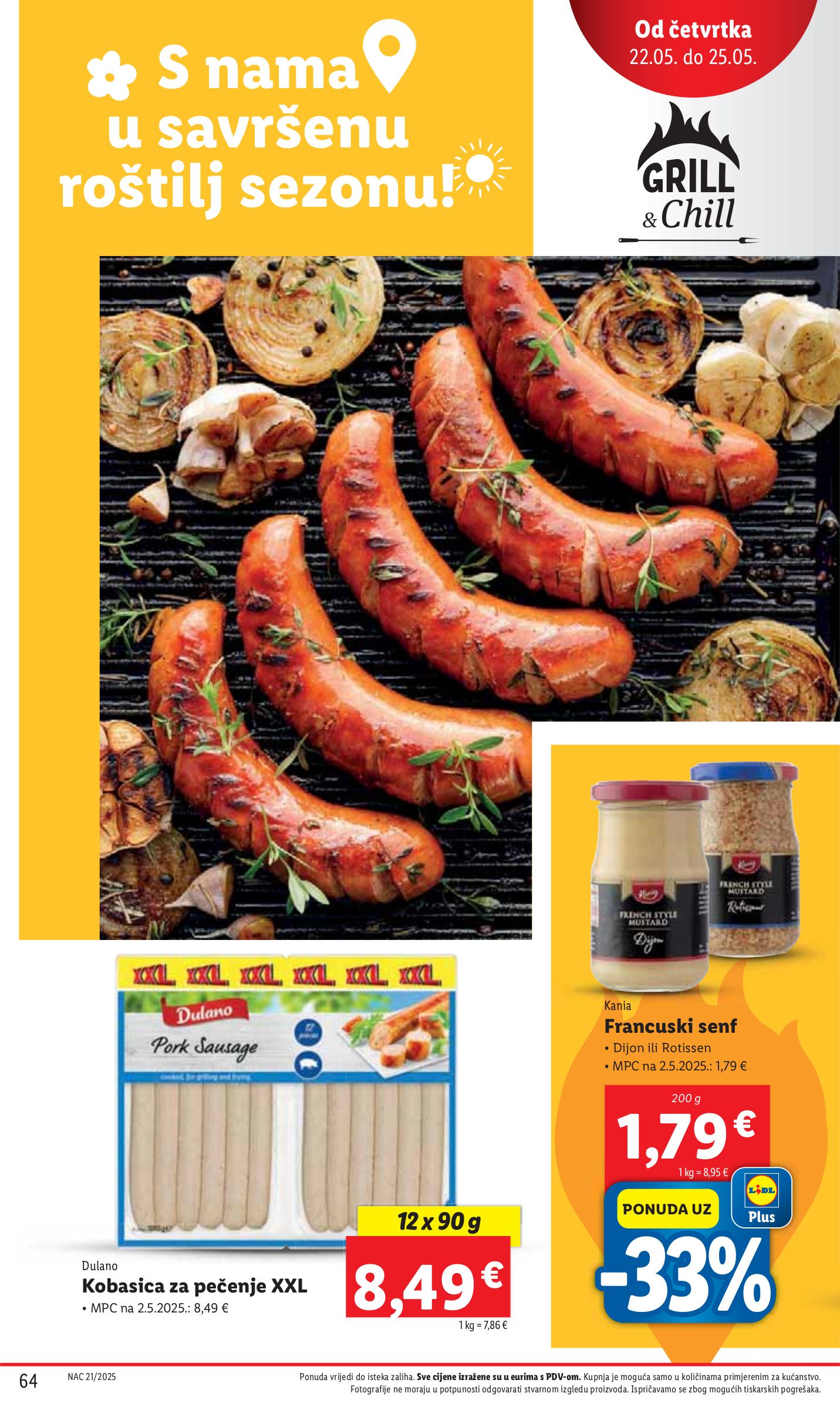 lidl - Prelistajte ovaj Lidl katalog, vrijedi od 19.05. do 25.05. - page: 64 lidl - Prelistajte ovaj Lidl katalog, vrijedi od 19.05. do 25.05. - page: 64