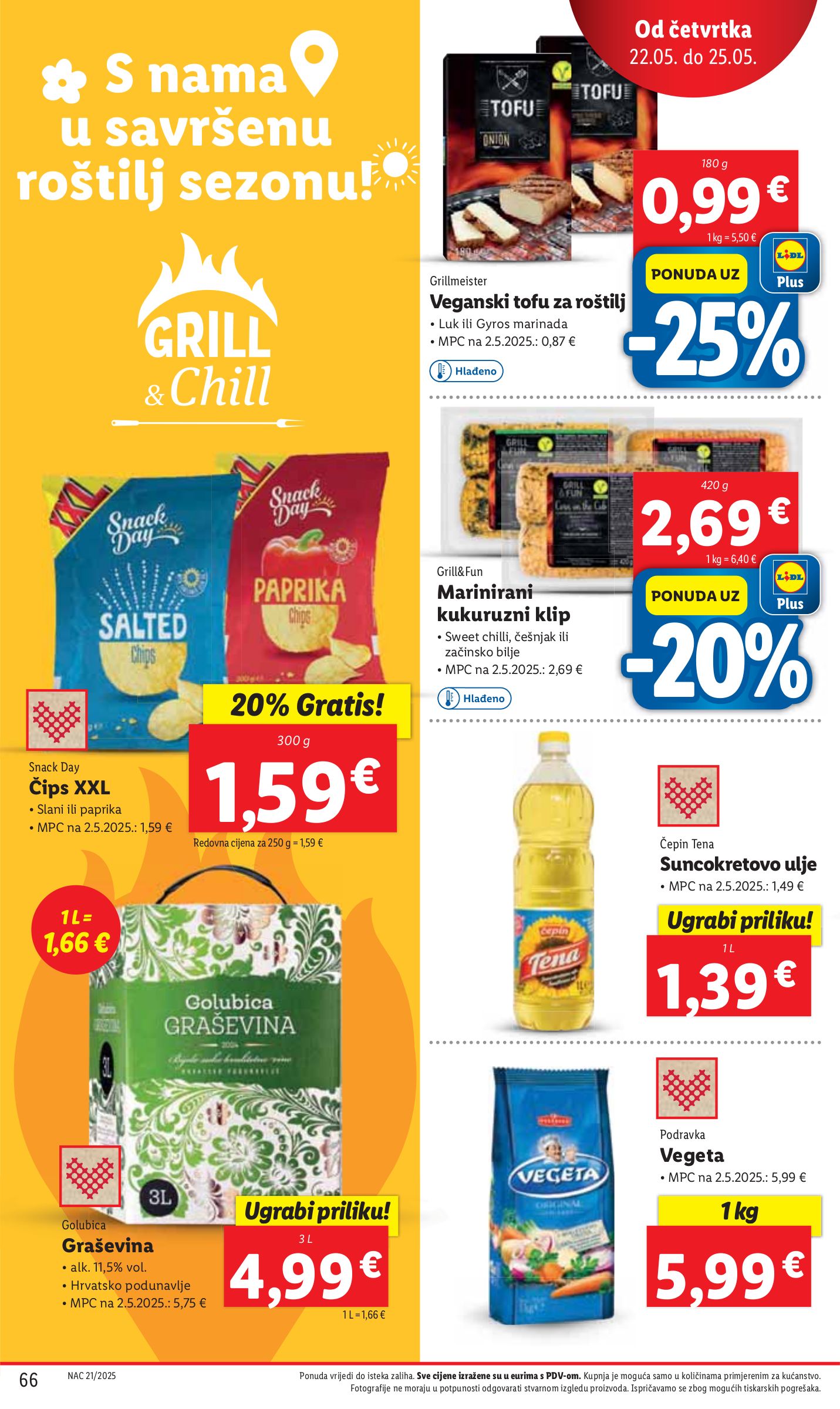 lidl - Prelistajte ovaj Lidl katalog, vrijedi od 19.05. do 25.05. - page: 66 lidl - Prelistajte ovaj Lidl katalog, vrijedi od 19.05. do 25.05. - page: 66