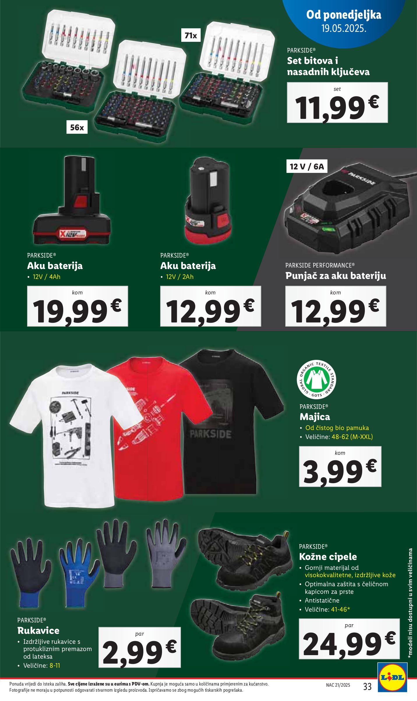 lidl - Prelistajte ovaj Lidl katalog, vrijedi od 19.05. do 25.05. - page: 33 lidl - Prelistajte ovaj Lidl katalog, vrijedi od 19.05. do 25.05. - page: 33