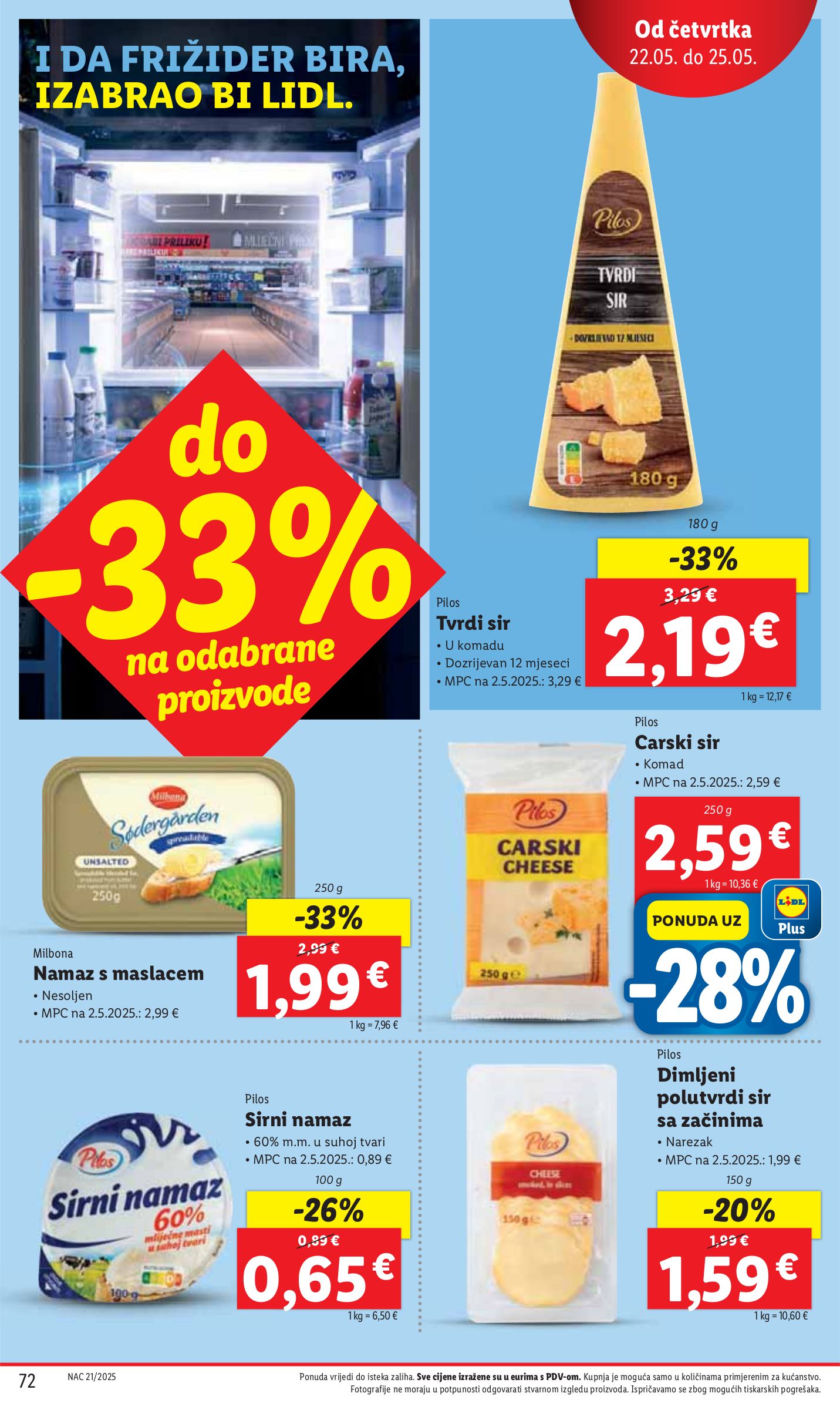 lidl - Prelistajte ovaj Lidl katalog, vrijedi od 19.05. do 25.05. - page: 72 lidl - Prelistajte ovaj Lidl katalog, vrijedi od 19.05. do 25.05. - page: 72