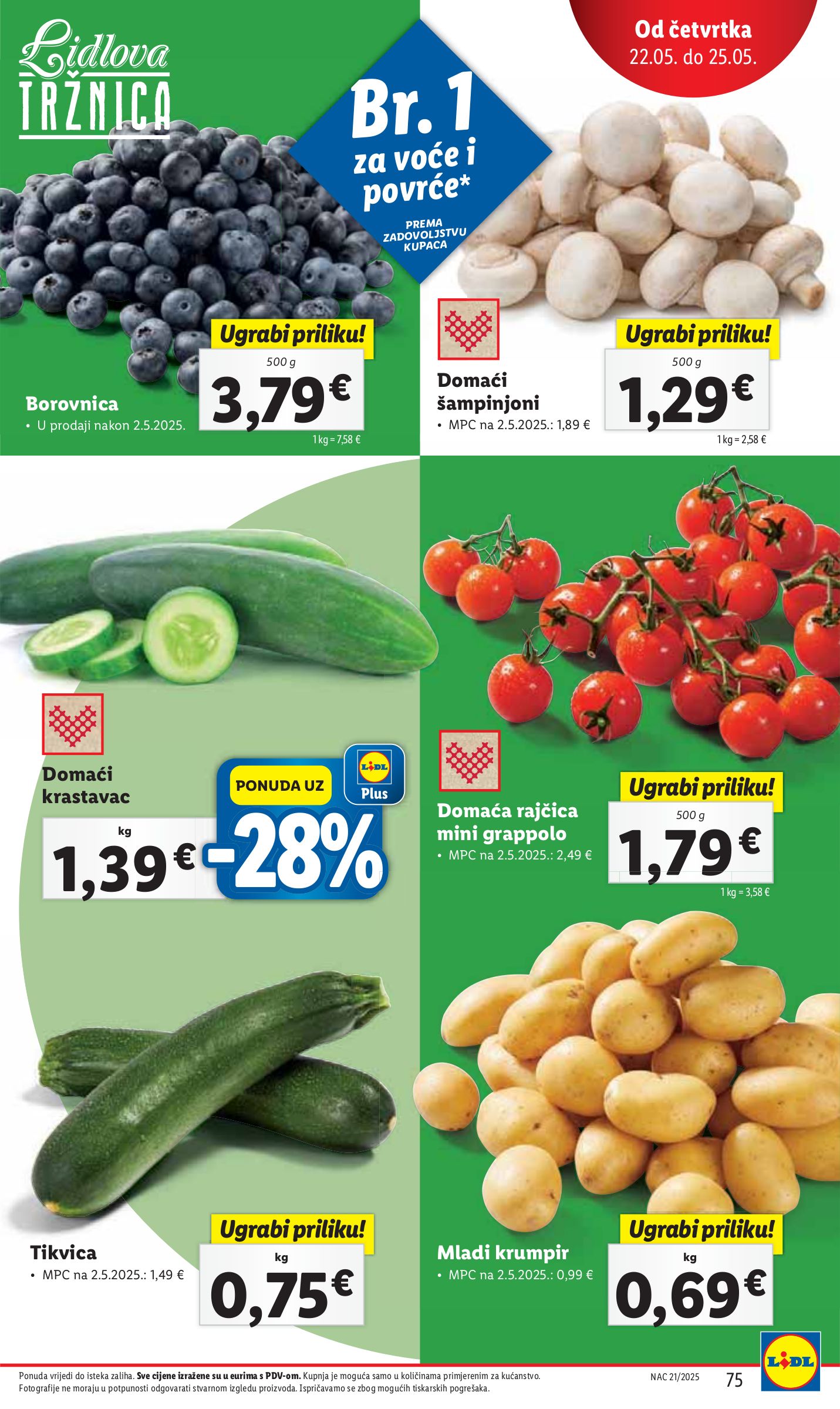lidl - Prelistajte ovaj Lidl katalog, vrijedi od 19.05. do 25.05. - page: 75 lidl - Prelistajte ovaj Lidl katalog, vrijedi od 19.05. do 25.05. - page: 75