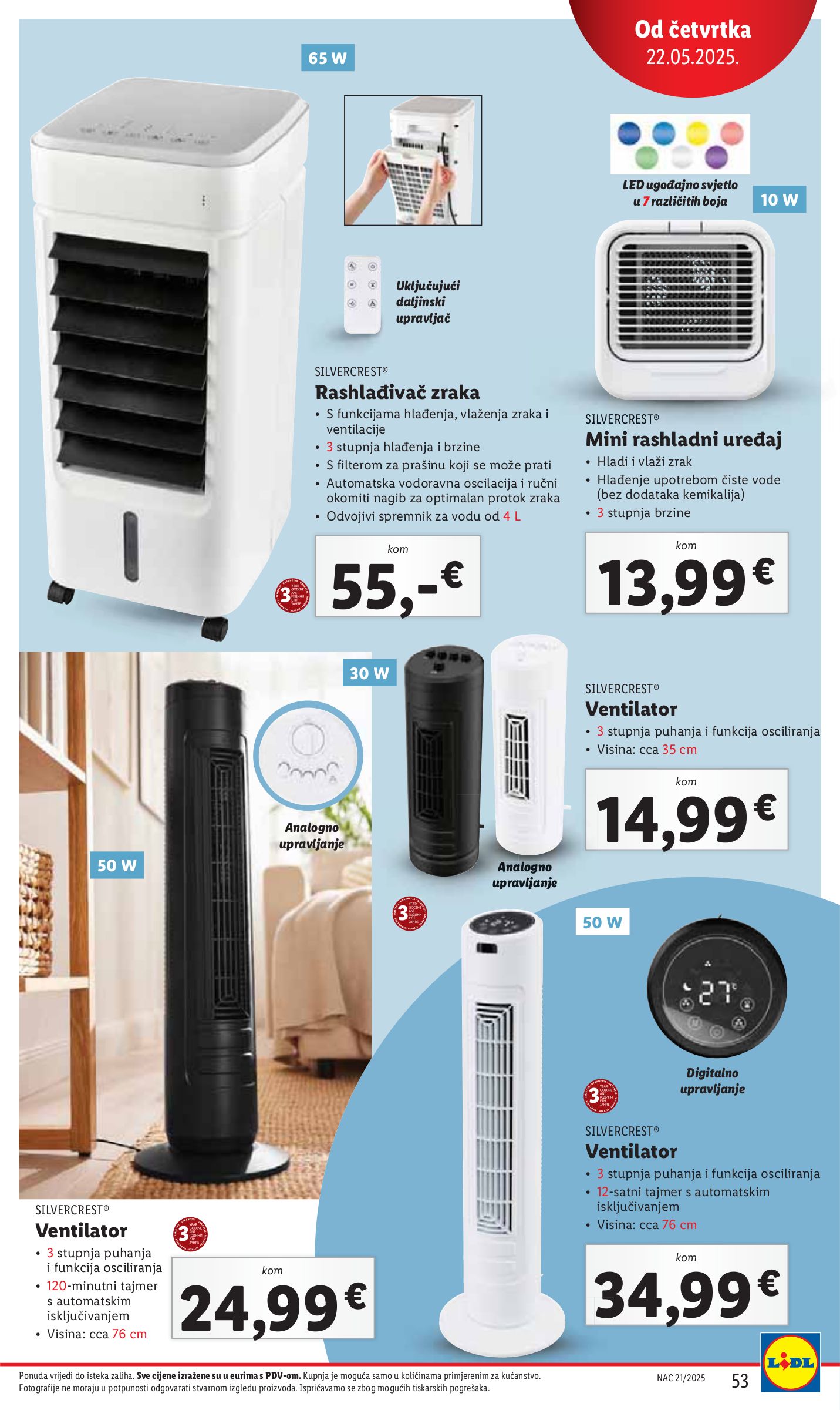 lidl - Prelistajte ovaj Lidl katalog, vrijedi od 19.05. do 25.05. - page: 53 lidl - Prelistajte ovaj Lidl katalog, vrijedi od 19.05. do 25.05. - page: 53