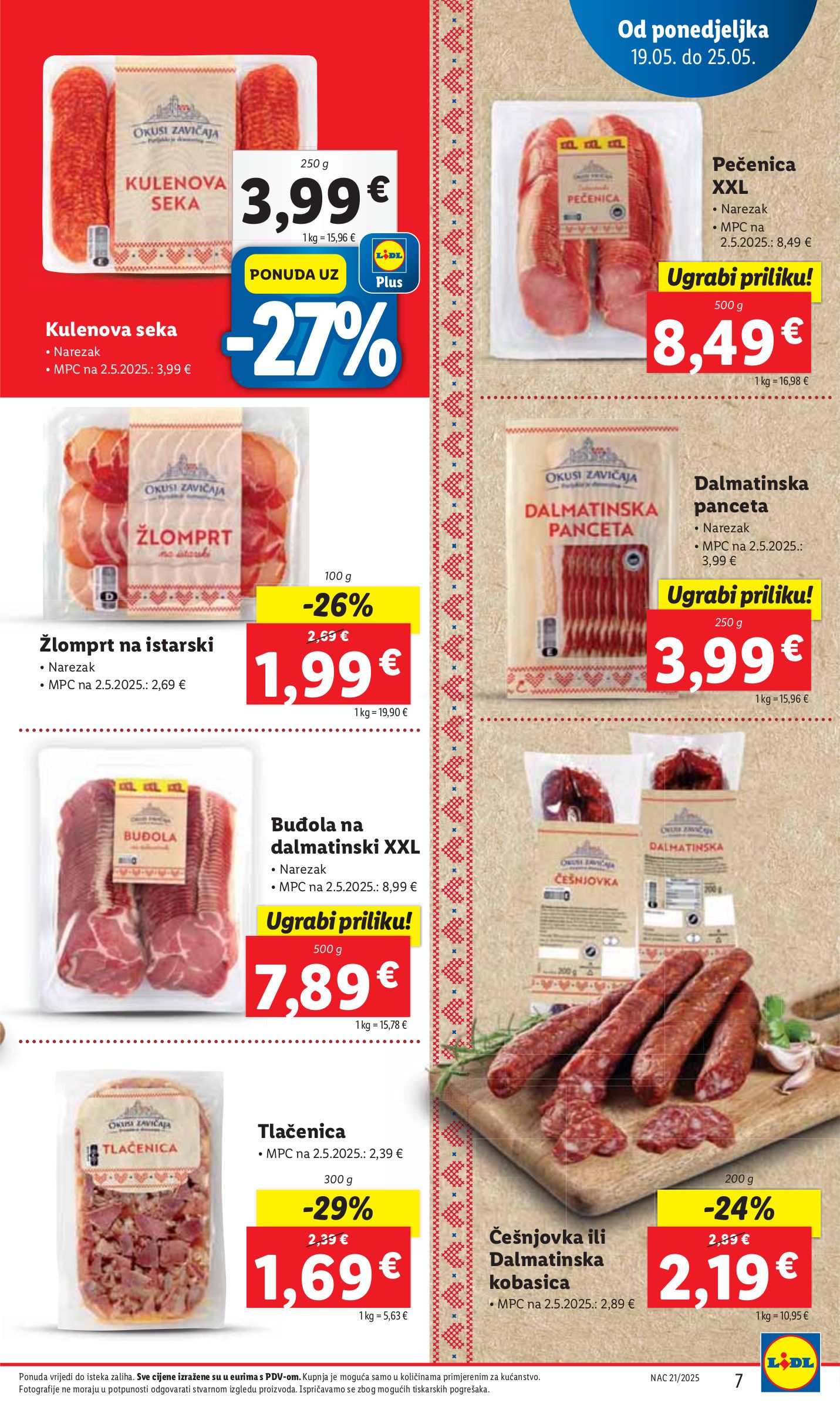 lidl - Prelistajte ovaj Lidl katalog, vrijedi od 19.05. do 25.05. - page: 7 lidl - Prelistajte ovaj Lidl katalog, vrijedi od 19.05. do 25.05. - page: 7