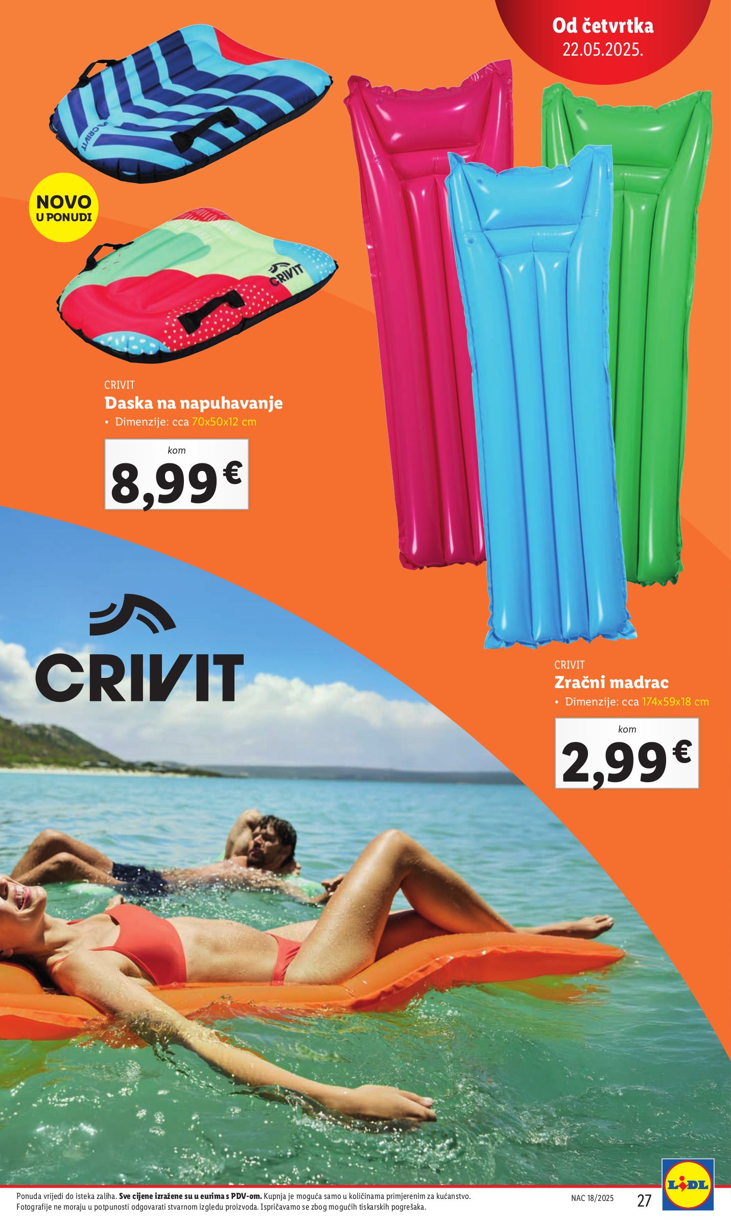 lidl - Prelistajte ovaj Lidl - Crivit katalog, vrijedi od 19.05. do 25.05. - page: 27 lidl - Prelistajte ovaj Lidl - Crivit katalog, vrijedi od 19.05. do 25.05. - page: 27