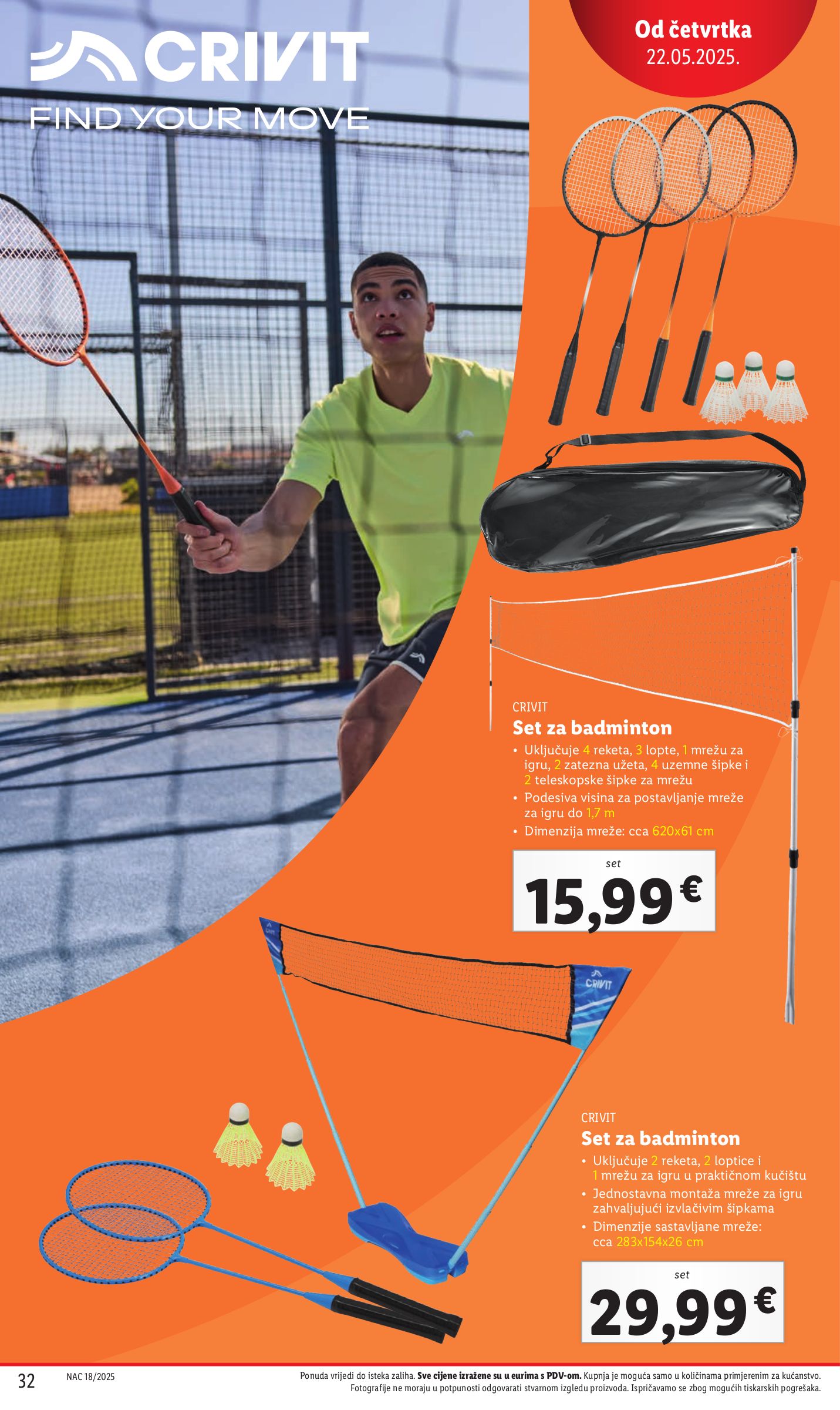 lidl - Prelistajte ovaj Lidl - Crivit katalog, vrijedi od 19.05. do 25.05. - page: 32 lidl - Prelistajte ovaj Lidl - Crivit katalog, vrijedi od 19.05. do 25.05. - page: 32