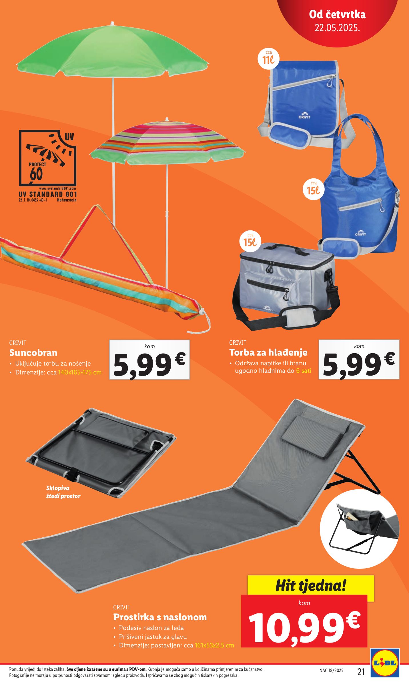 lidl - Prelistajte ovaj Lidl - Crivit katalog, vrijedi od 19.05. do 25.05. - page: 21 lidl - Prelistajte ovaj Lidl - Crivit katalog, vrijedi od 19.05. do 25.05. - page: 21