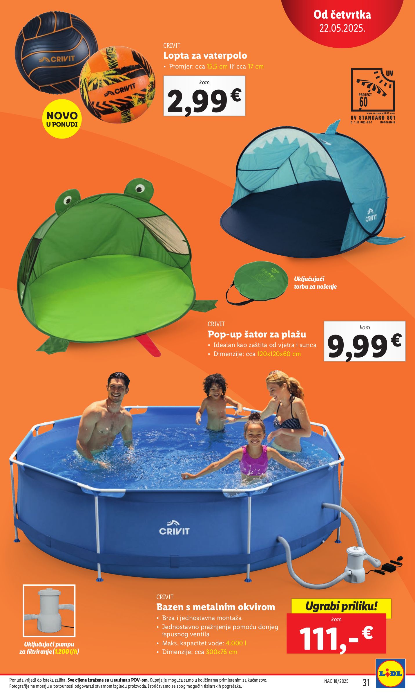 lidl - Prelistajte ovaj Lidl - Crivit katalog, vrijedi od 19.05. do 25.05. - page: 31 lidl - Prelistajte ovaj Lidl - Crivit katalog, vrijedi od 19.05. do 25.05. - page: 31