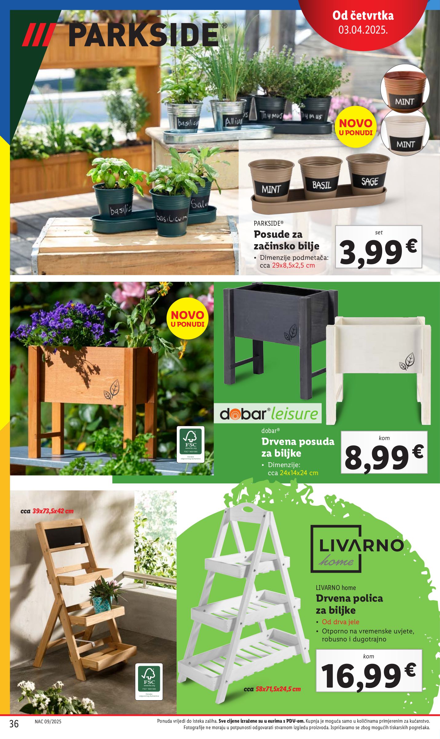 lidl - Prelistajte ovaj Lidl - Sve boje proljeća u vašem vrtu katalog, vrijedi od 27.02. do 16.05. - page: 36 lidl - Prelistajte ovaj Lidl - Sve boje proljeća u vašem vrtu katalog, vrijedi od 27.02. do 16.05. - page: 36
