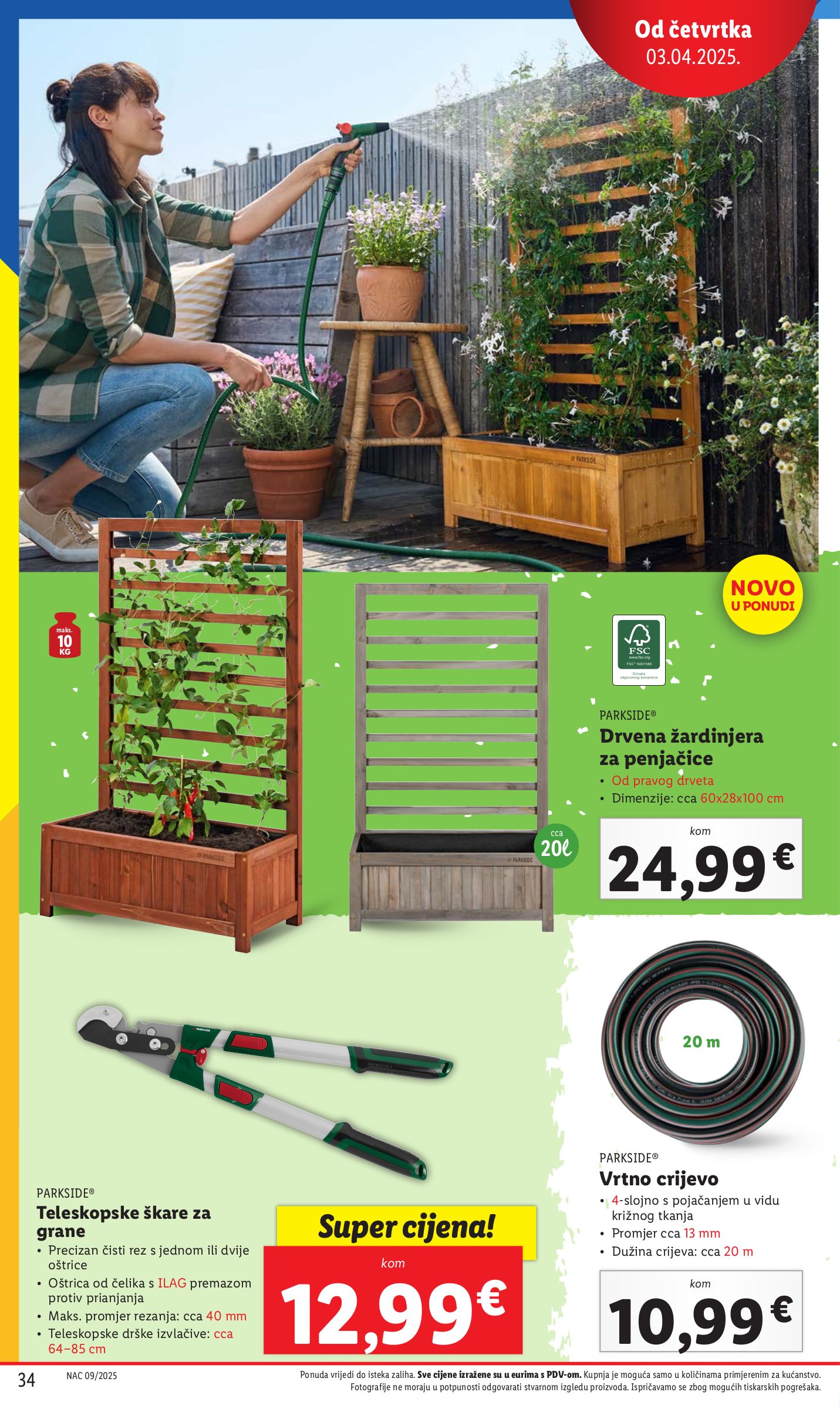 lidl - Prelistajte ovaj Lidl - Sve boje proljeća u vašem vrtu katalog, vrijedi od 27.02. do 16.05. - page: 34 lidl - Prelistajte ovaj Lidl - Sve boje proljeća u vašem vrtu katalog, vrijedi od 27.02. do 16.05. - page: 34