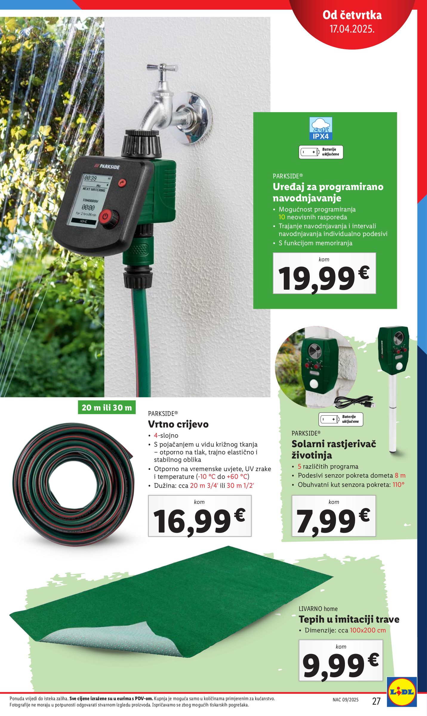 lidl - Prelistajte ovaj Lidl - Sve boje proljeća u vašem vrtu katalog, vrijedi od 27.02. do 16.05. - page: 27 lidl - Prelistajte ovaj Lidl - Sve boje proljeća u vašem vrtu katalog, vrijedi od 27.02. do 16.05. - page: 27