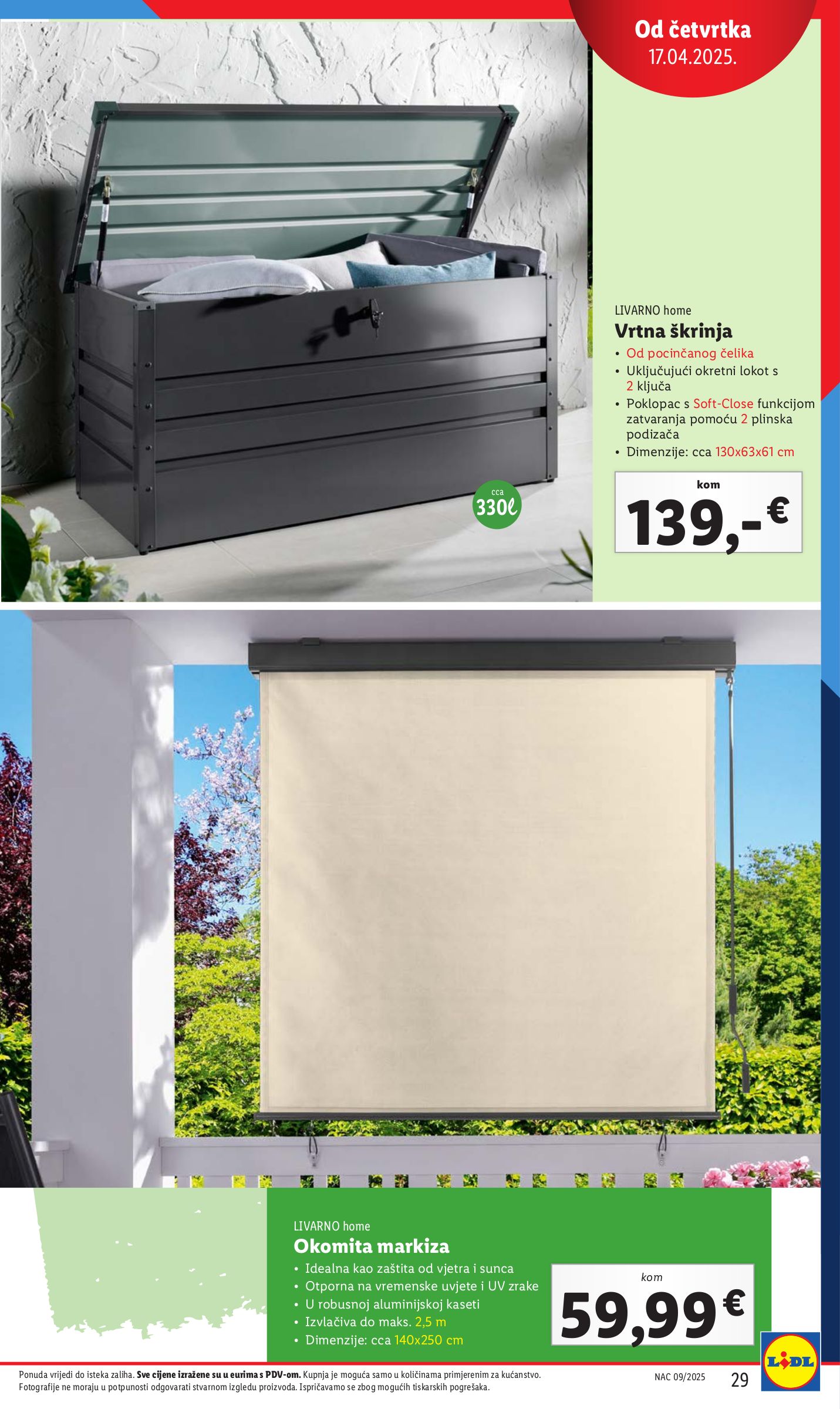 lidl - Prelistajte ovaj Lidl - Sve boje proljeća u vašem vrtu katalog, vrijedi od 27.02. do 16.05. - page: 29 lidl - Prelistajte ovaj Lidl - Sve boje proljeća u vašem vrtu katalog, vrijedi od 27.02. do 16.05. - page: 29
