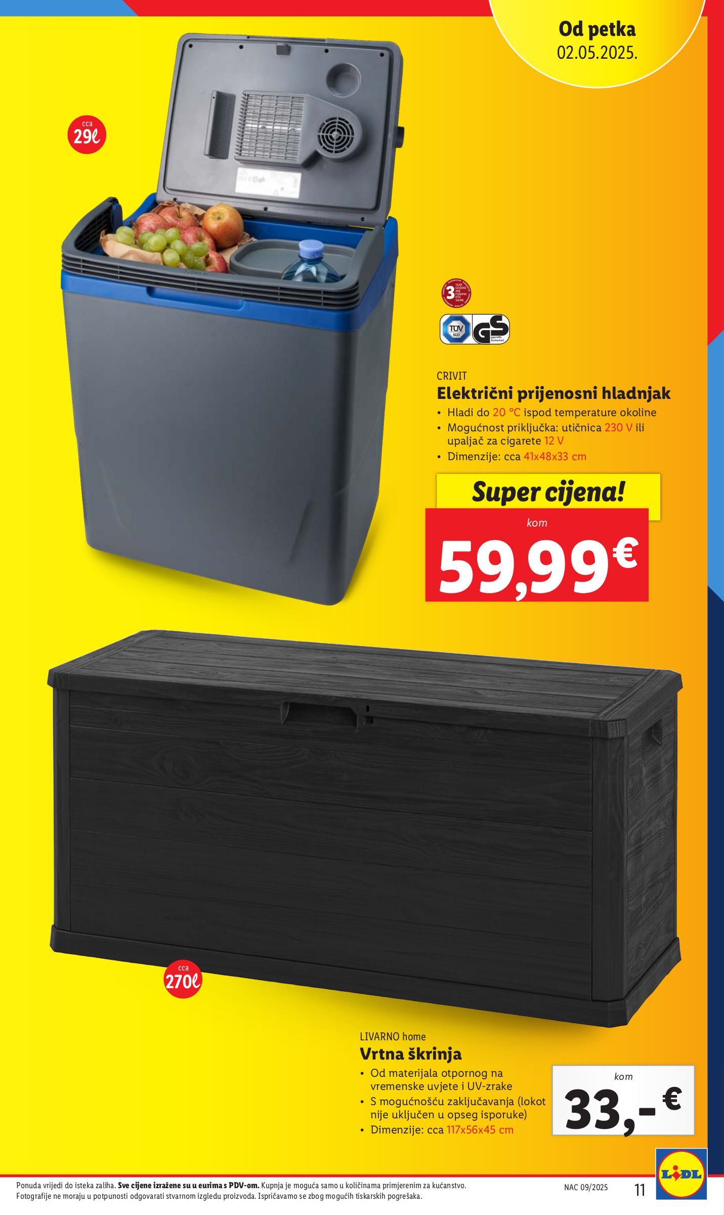 lidl - Prelistajte ovaj Lidl - Sve boje proljeća u vašem vrtu katalog, vrijedi od 27.02. do 16.05. - page: 11 lidl - Prelistajte ovaj Lidl - Sve boje proljeća u vašem vrtu katalog, vrijedi od 27.02. do 16.05. - page: 11