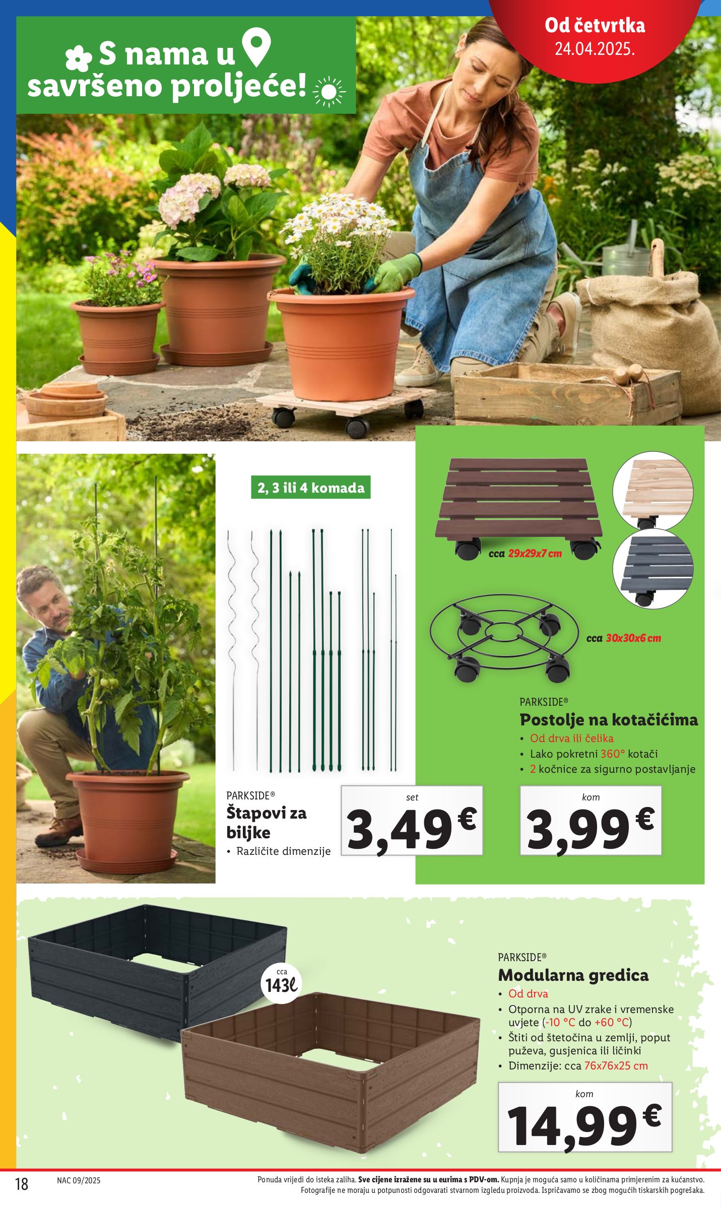 lidl - Prelistajte ovaj Lidl - Sve boje proljeća u vašem vrtu katalog, vrijedi od 27.02. do 16.05. - page: 18 lidl - Prelistajte ovaj Lidl - Sve boje proljeća u vašem vrtu katalog, vrijedi od 27.02. do 16.05. - page: 18