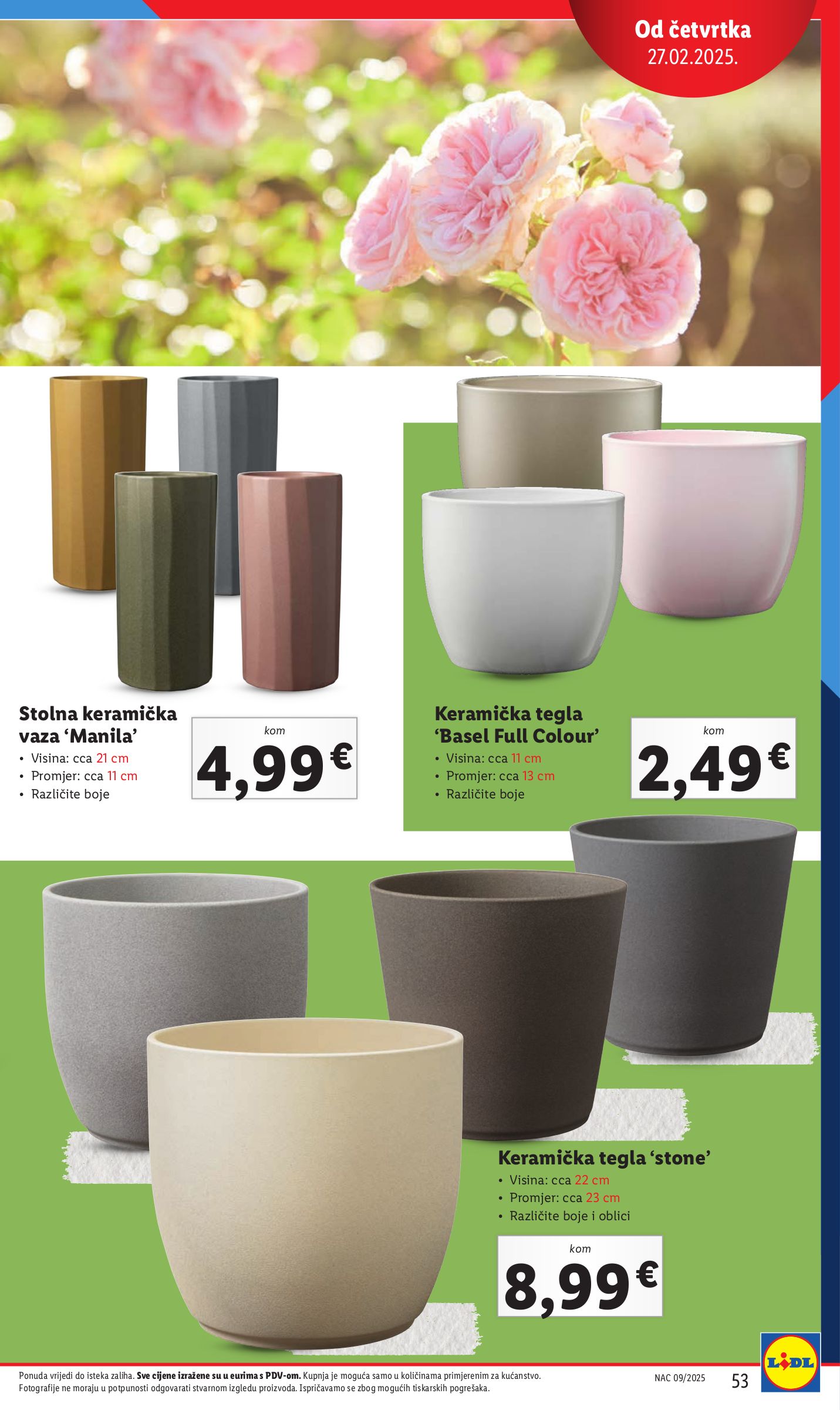 lidl - Prelistajte ovaj Lidl - Sve boje proljeća u vašem vrtu katalog, vrijedi od 27.02. do 16.05. - page: 53 lidl - Prelistajte ovaj Lidl - Sve boje proljeća u vašem vrtu katalog, vrijedi od 27.02. do 16.05. - page: 53