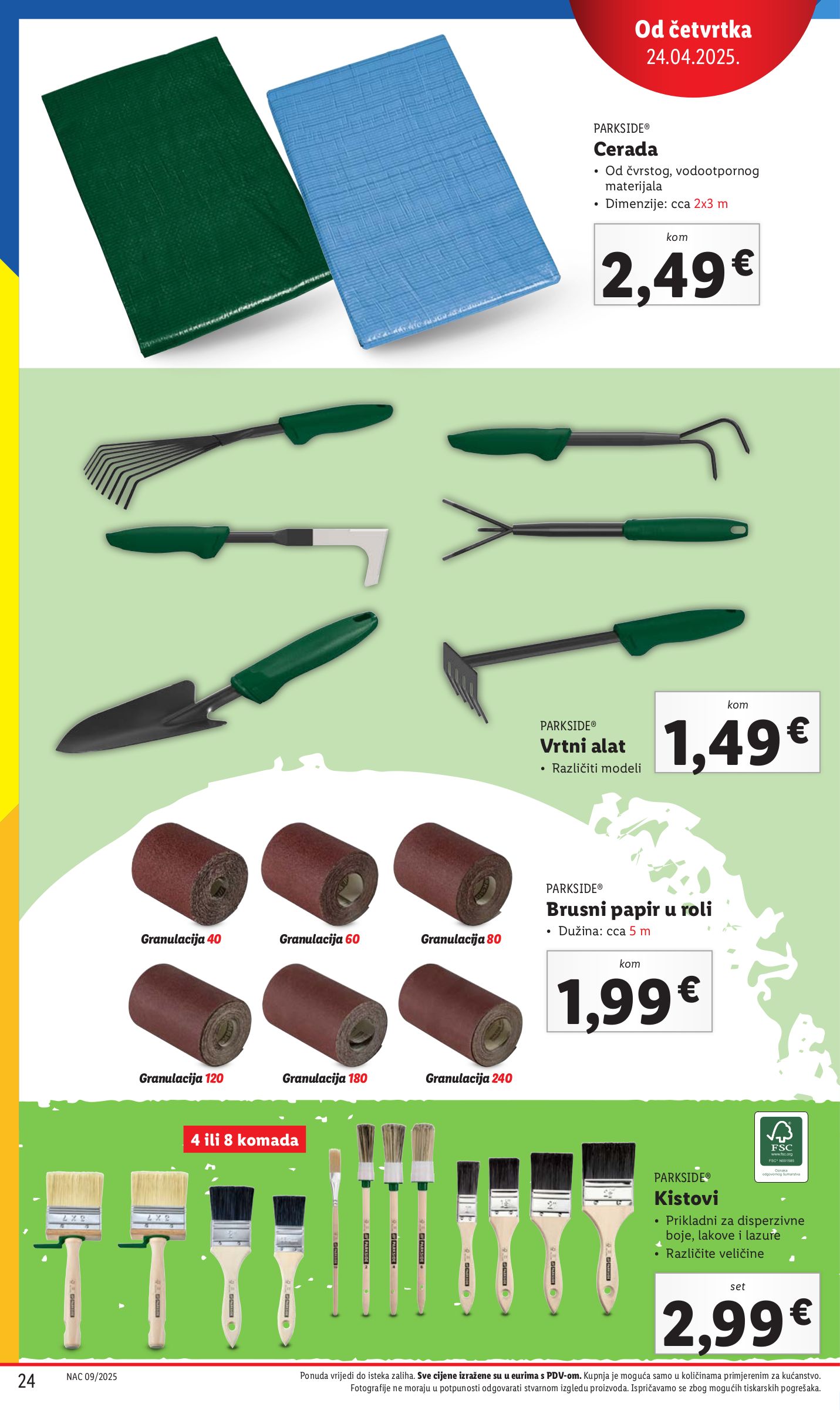 lidl - Prelistajte ovaj Lidl - Sve boje proljeća u vašem vrtu katalog, vrijedi od 27.02. do 16.05. - page: 24 lidl - Prelistajte ovaj Lidl - Sve boje proljeća u vašem vrtu katalog, vrijedi od 27.02. do 16.05. - page: 24