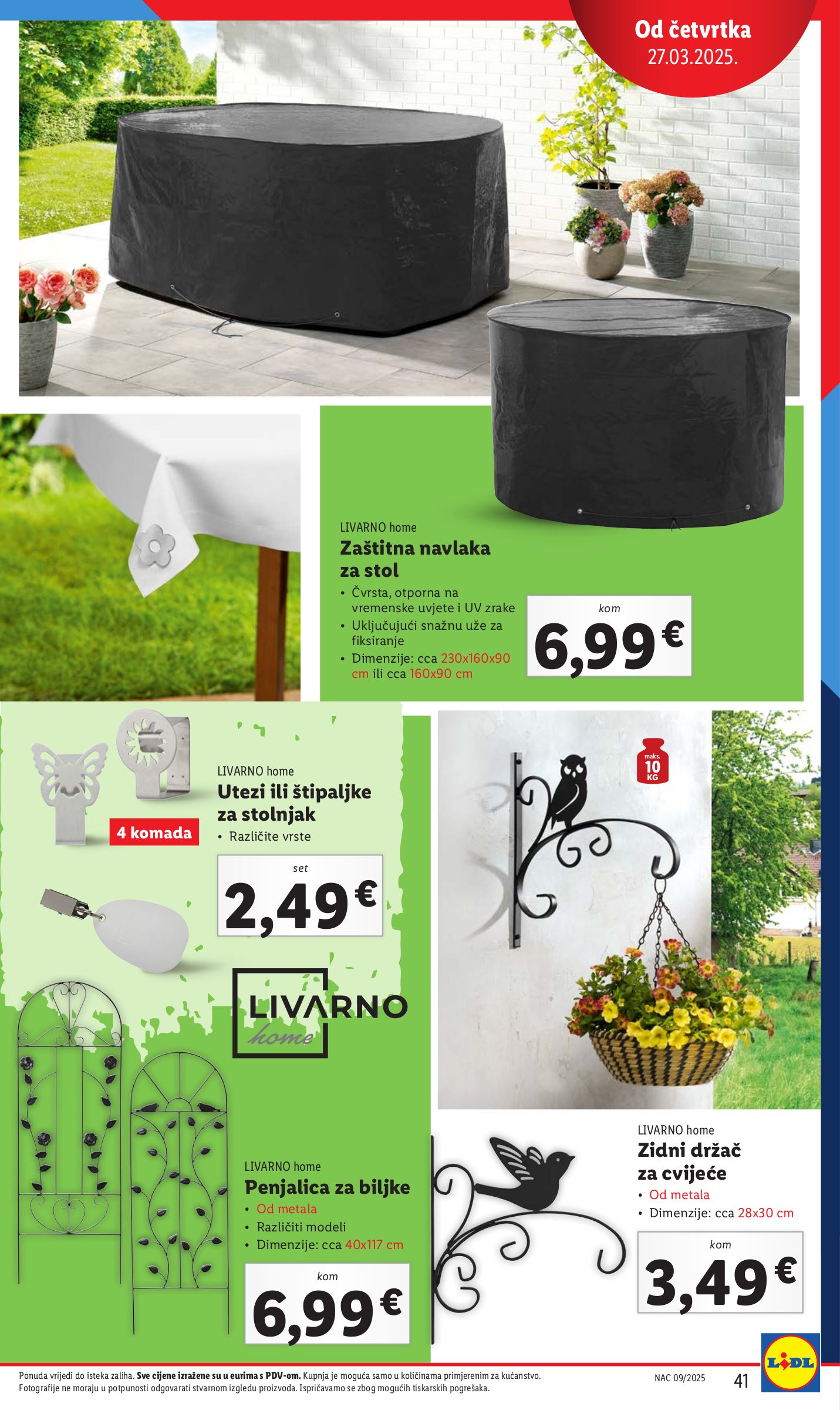 lidl - Prelistajte ovaj Lidl - Sve boje proljeća u vašem vrtu katalog, vrijedi od 27.02. do 16.05. - page: 41 lidl - Prelistajte ovaj Lidl - Sve boje proljeća u vašem vrtu katalog, vrijedi od 27.02. do 16.05. - page: 41