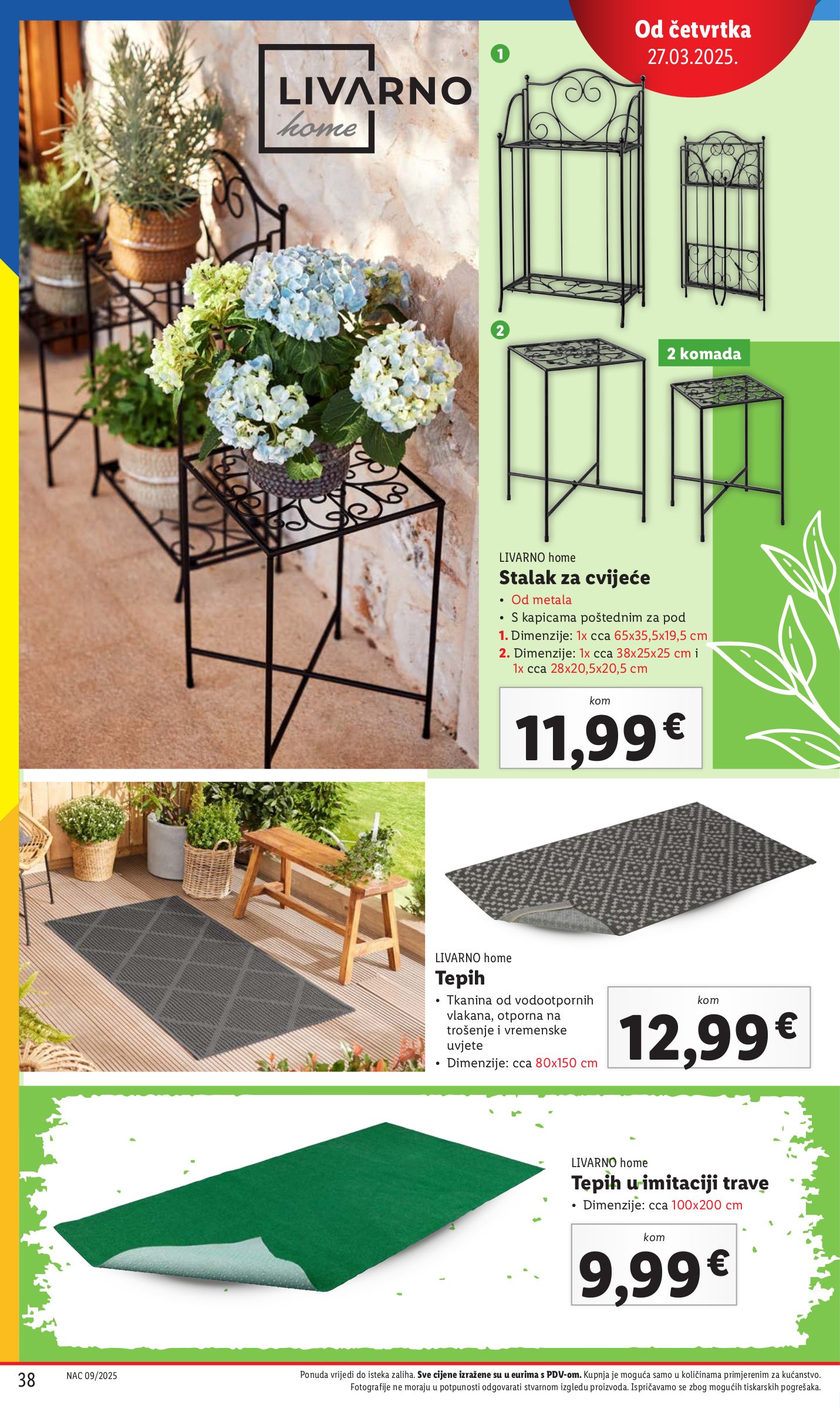 lidl - Prelistajte ovaj Lidl - Sve boje proljeća u vašem vrtu katalog, vrijedi od 27.02. do 16.05. - page: 38 lidl - Prelistajte ovaj Lidl - Sve boje proljeća u vašem vrtu katalog, vrijedi od 27.02. do 16.05. - page: 38